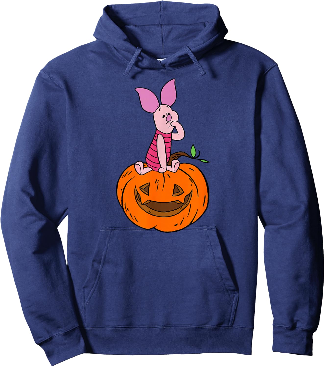 Disney - Halloween Piglet Pumpkin Hoodie - Hoodie | Navy