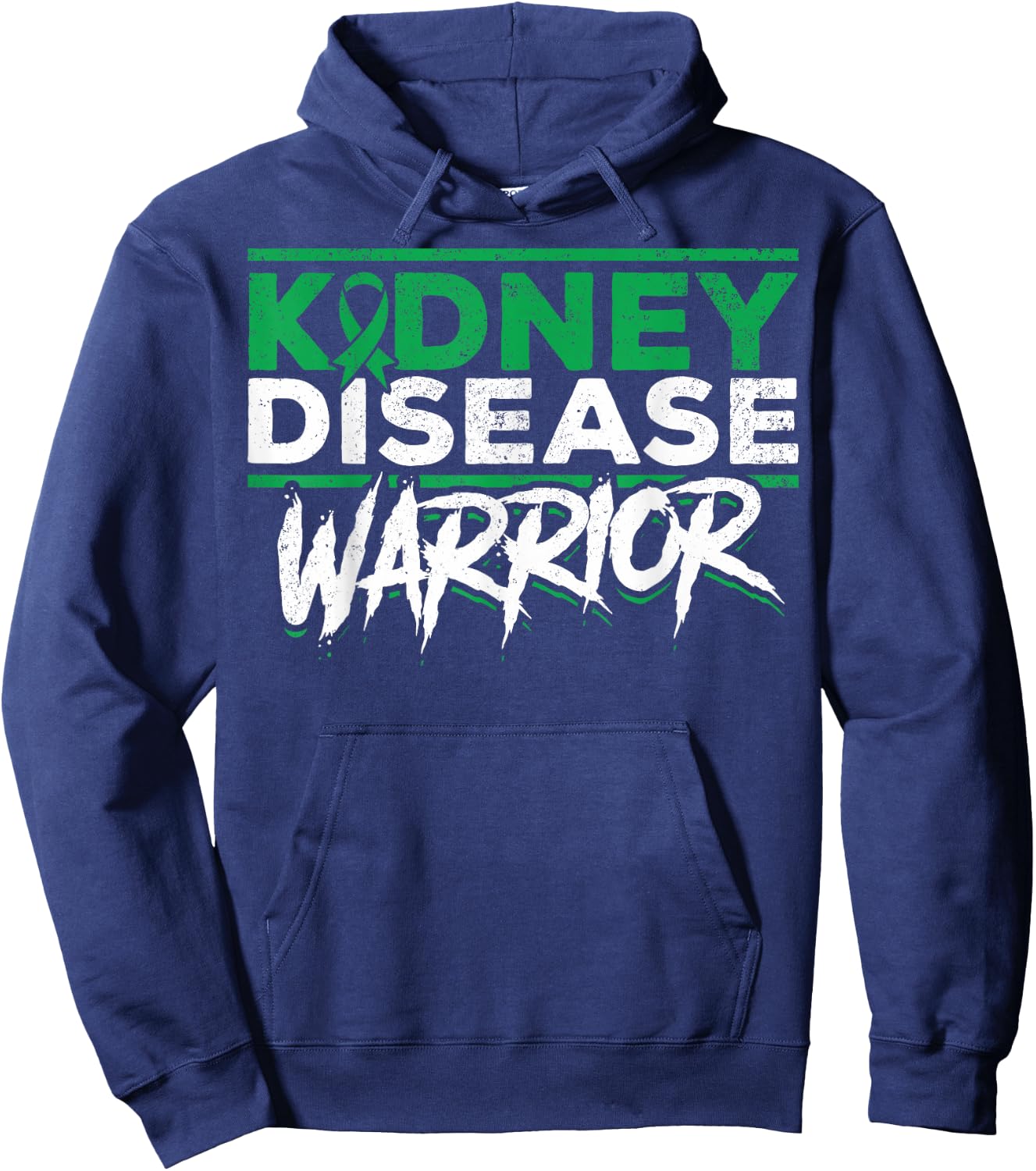 CKD Awareness Chronic Kidney Disease Warrior CKD Support CKD Hoodie - Hoodie | Navy
