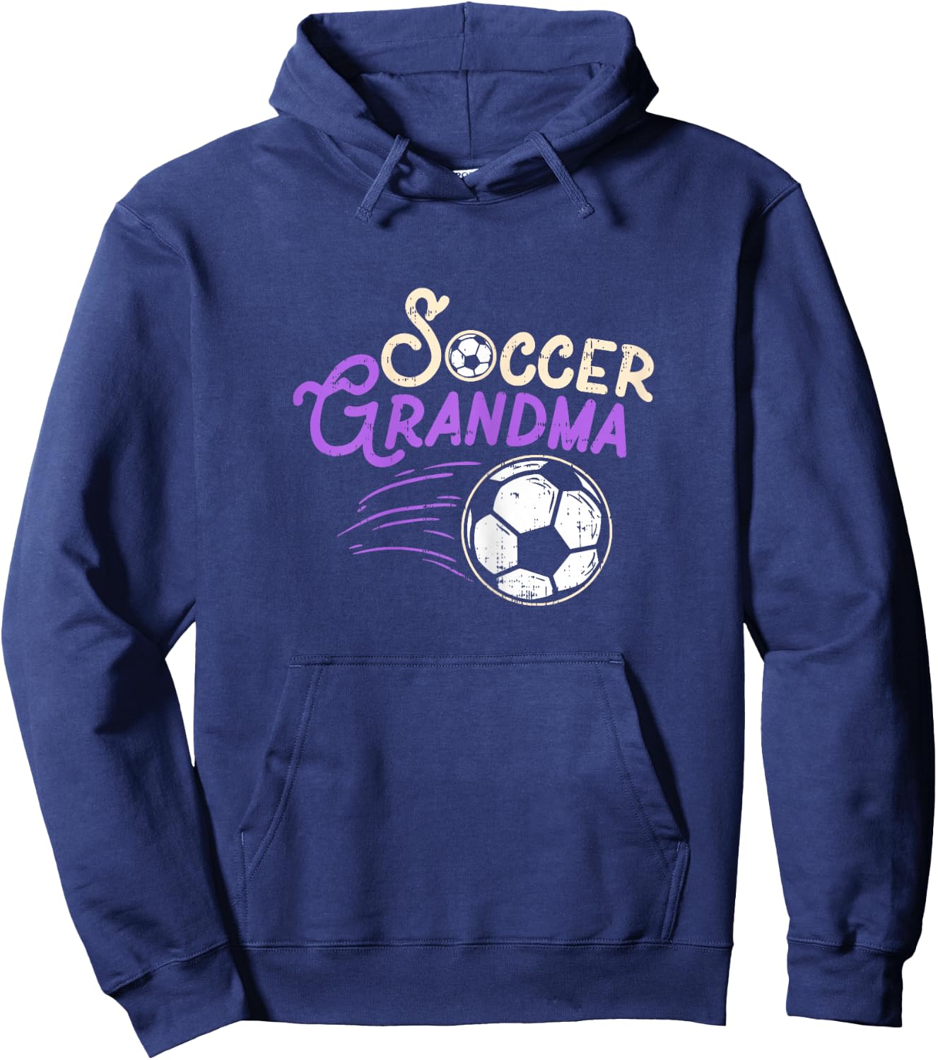 Soccer Grandma Hoodie - Hoodie | Navy
