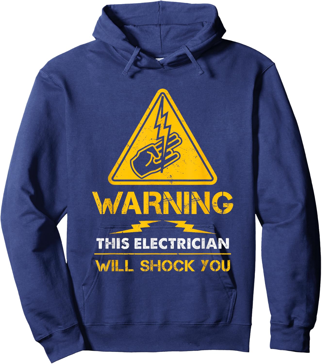 Funny Electrician Gift A Electrician Hoodie - Hoodie | Navy