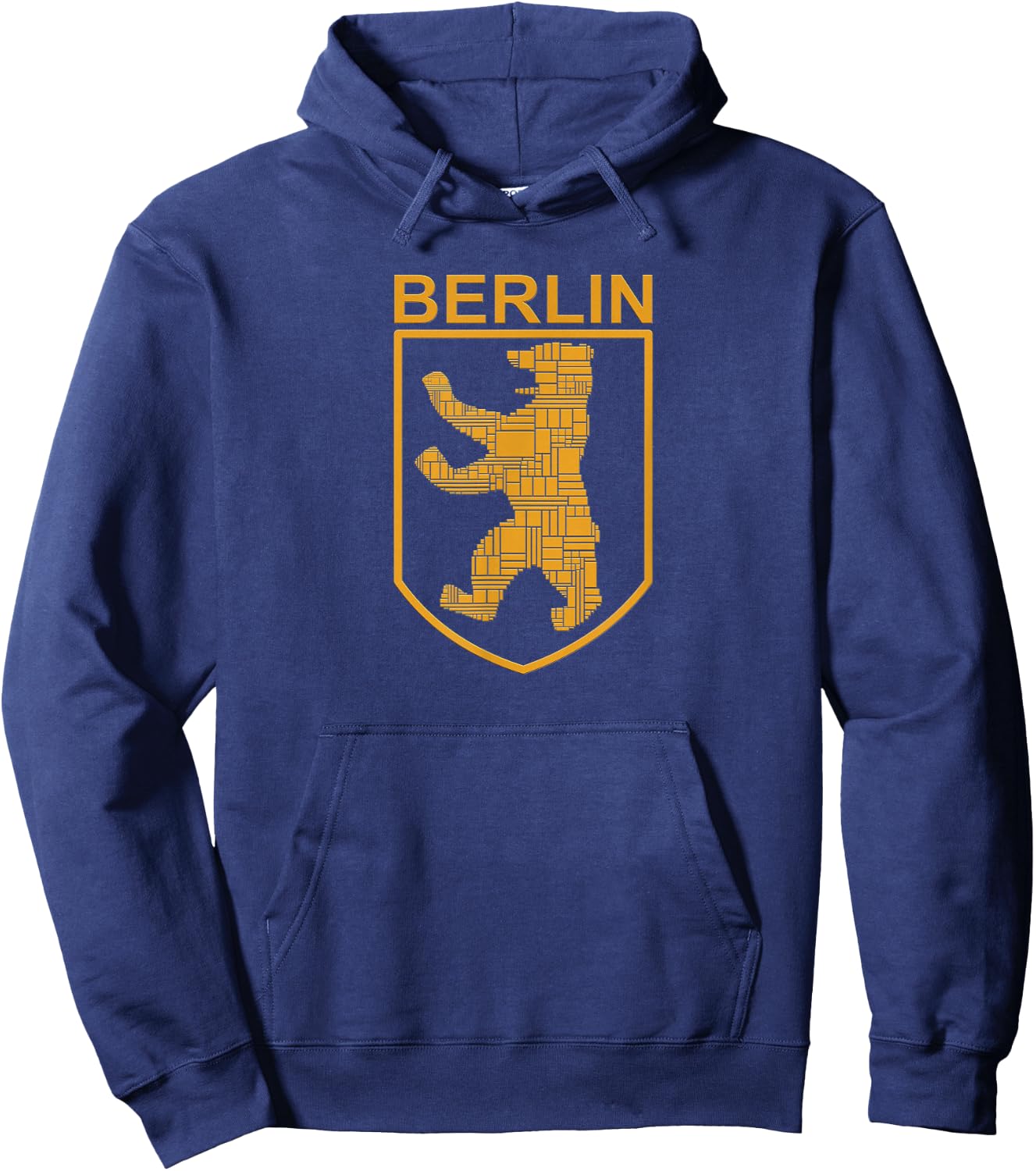 Berlin Design - Berlin Bear - I Love Berlin Hoodie - Hoodie | Navy