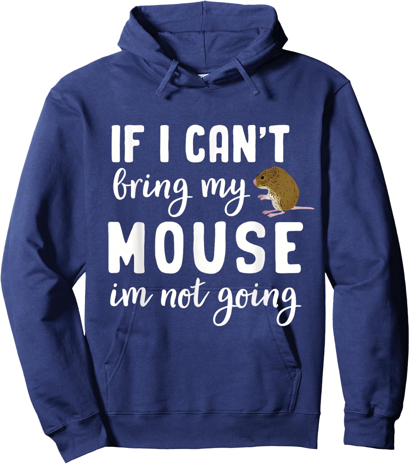 Mouse Gifts For Kids Maus Rodent Ratón Mouse Lovers Gerbil Hoodie - Hoodie | Navy