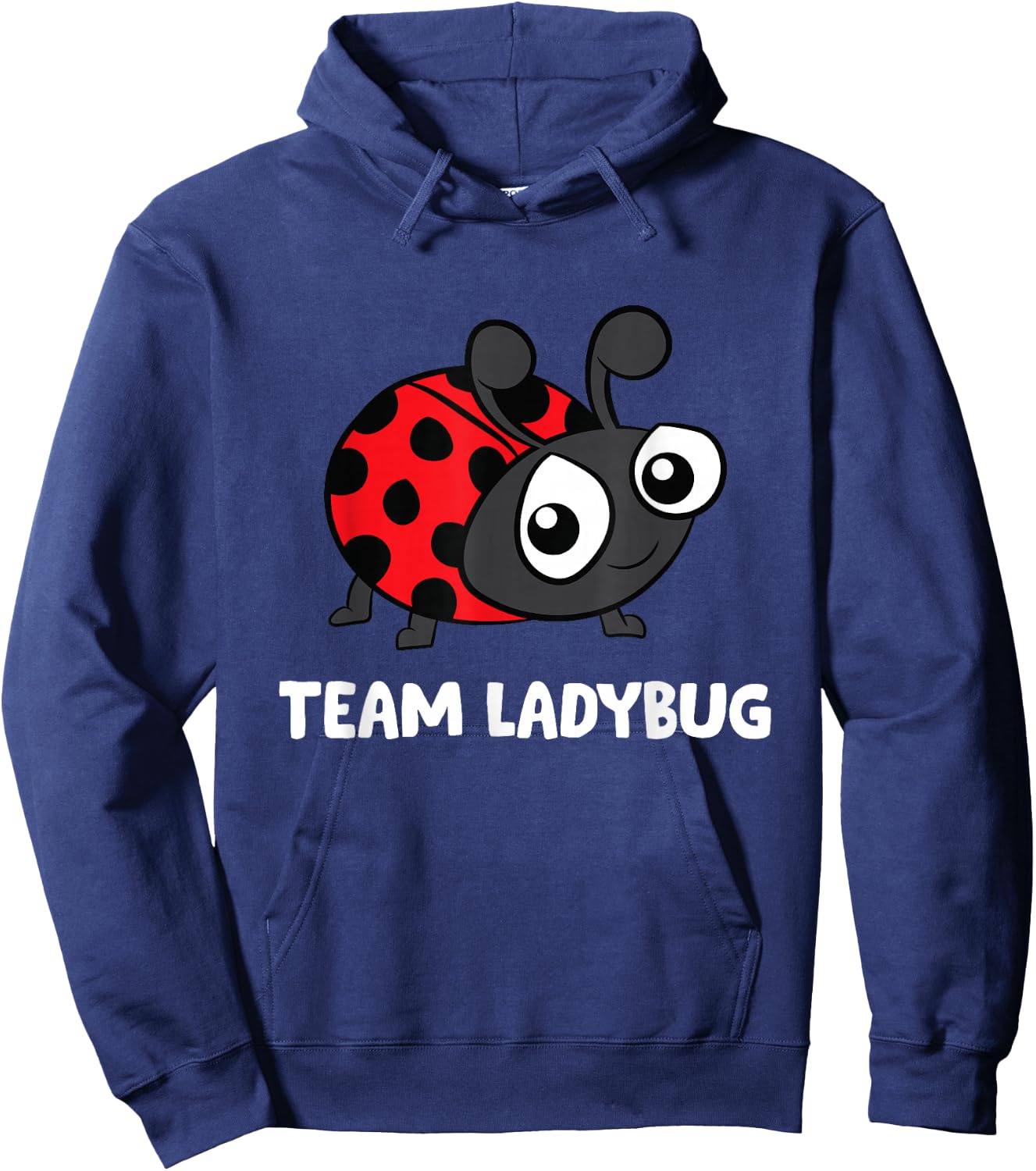 Team Ladybug Cute Ladybug Hoodie - Hoodie | Navy