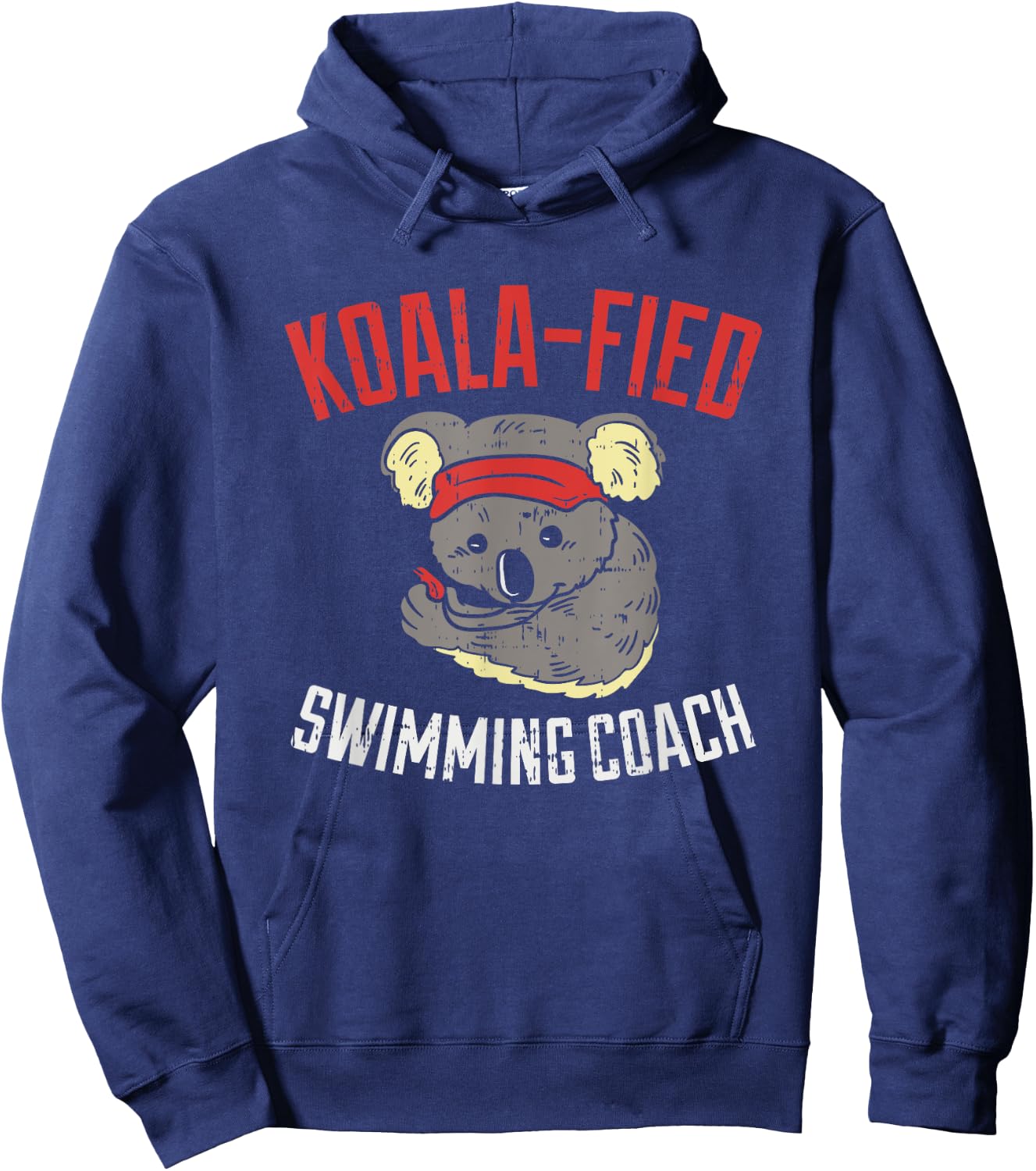 Swim Coach Saying - Cute Swimming Coach Appreciation Gifts Hoodie - Hoodie | Navy