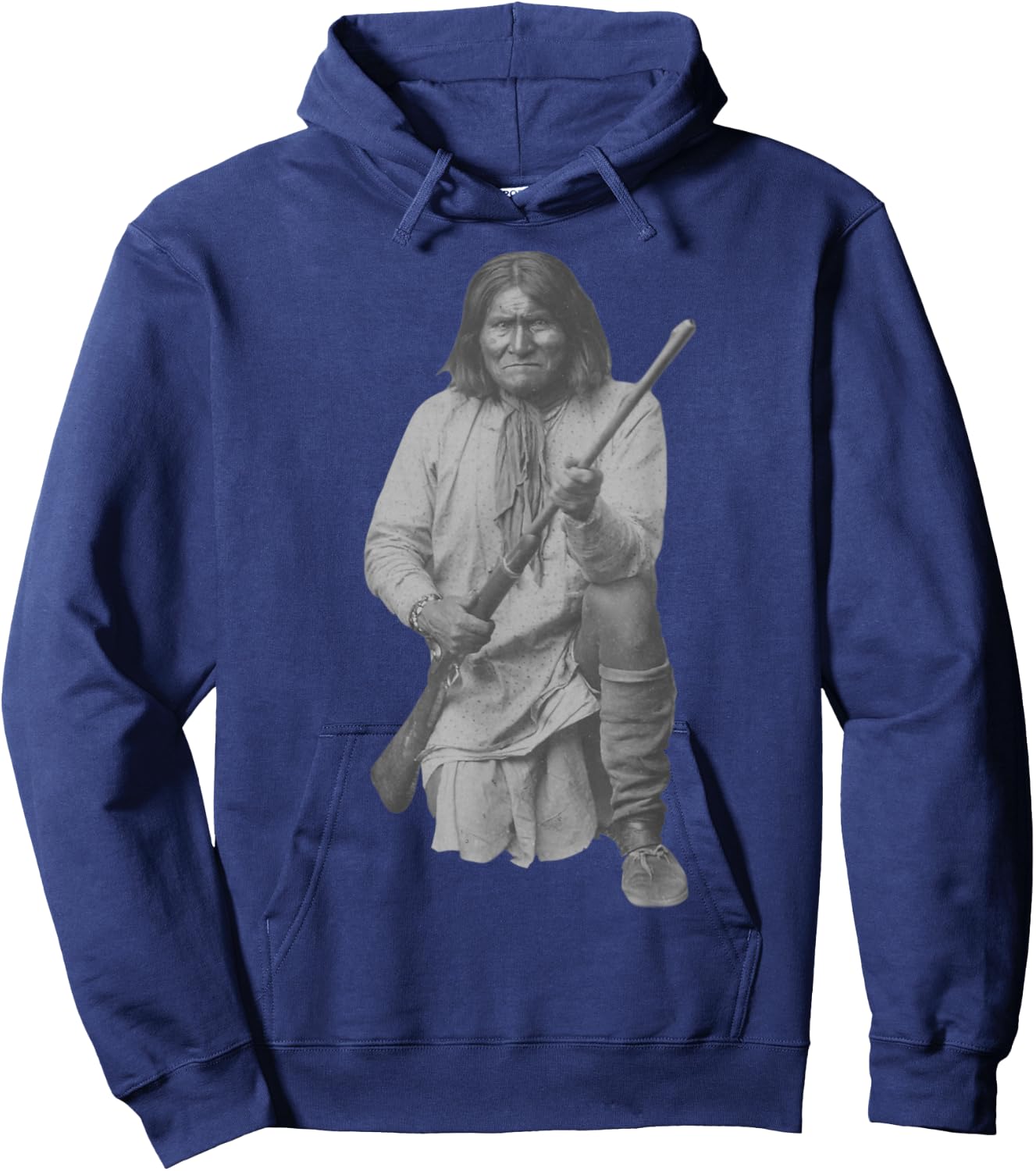 Geronimo Native American Indian Apache Warrior Hero Arizona Hoodie - Hoodie | Navy