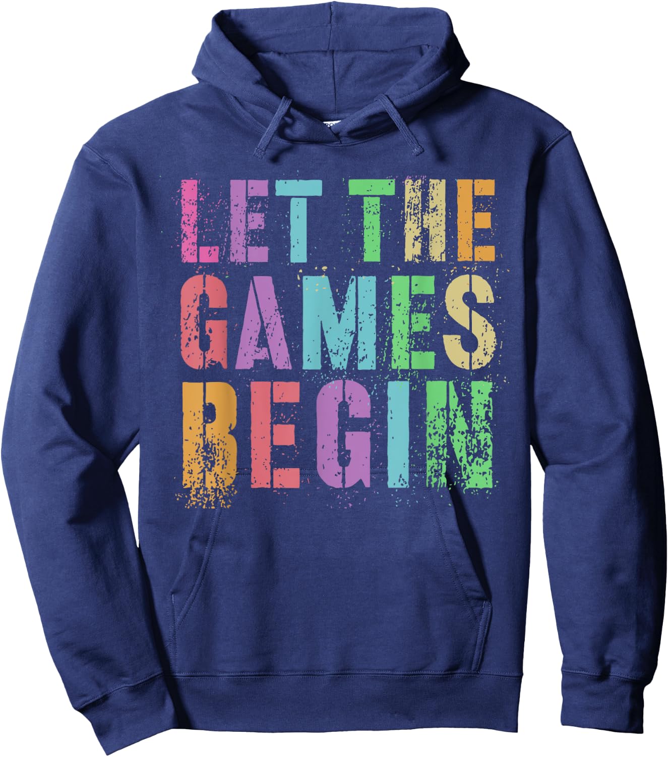 LET THE GAMES BEGIN School's Out Field Day Legend Last Day Hoodie - Hoodie | Navy