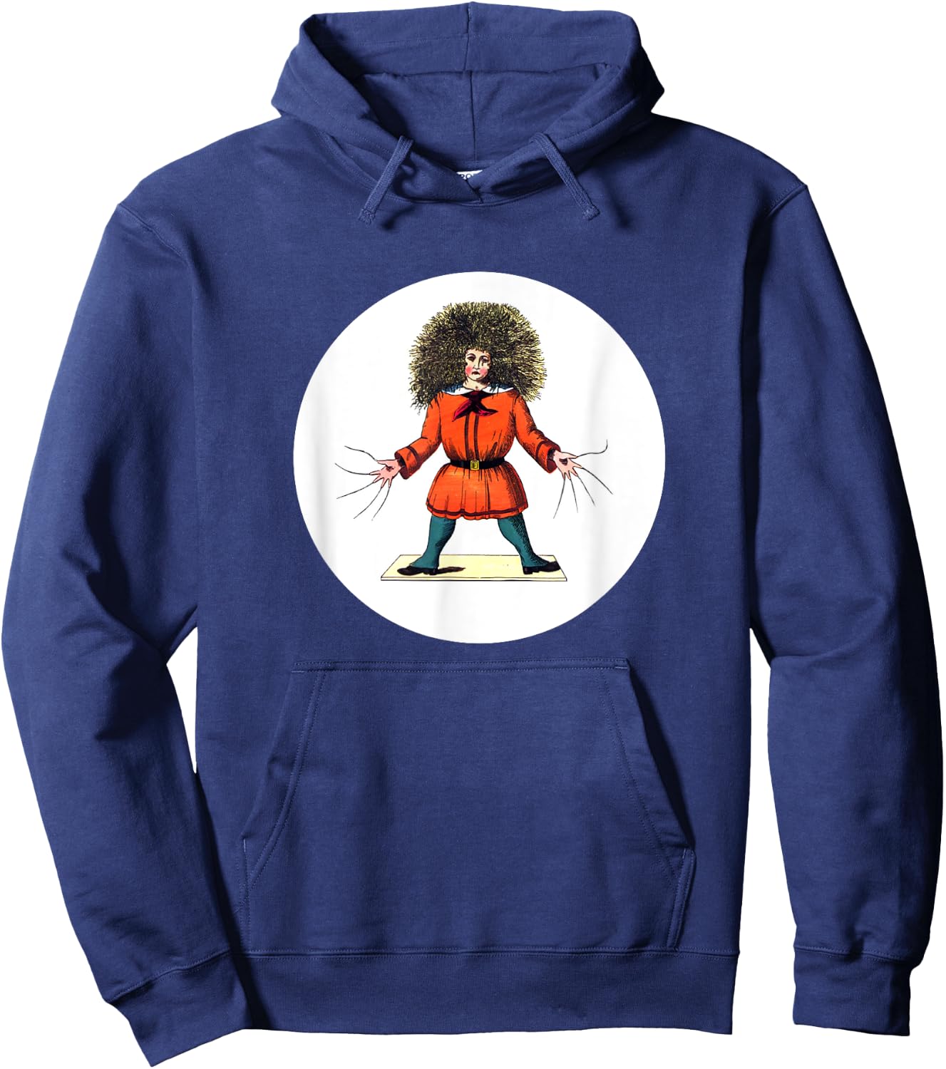 "Struwwelpeter" Classic German Fairy Tale Hoodie - Hoodie | Navy