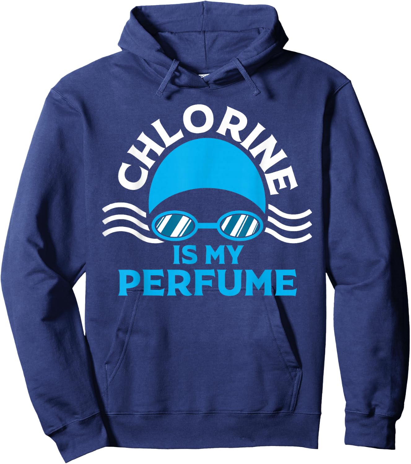 Funny Swimming Designs Women Water Sports Athletes Hoodie - Hoodie | Navy
