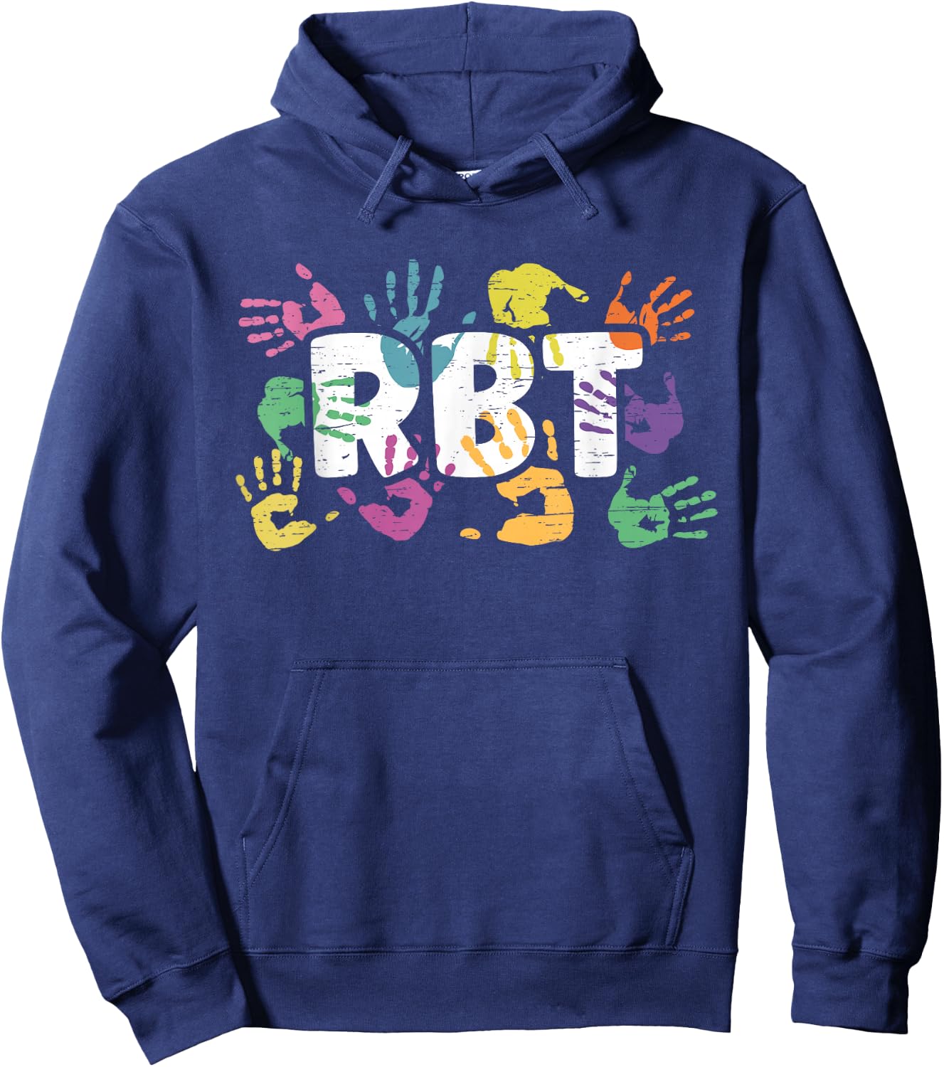 Mental Illness Awareness Registered Behavior Technician RBT Hoodie - Hoodie | Navy