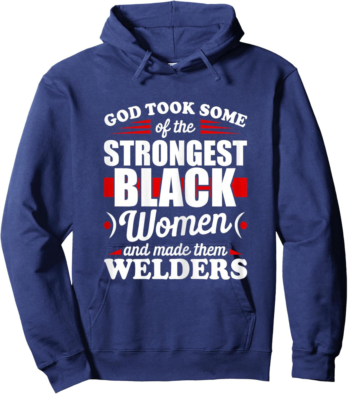 Black Welders Matter African American Black Women Hoodie - Hoodie | Navy