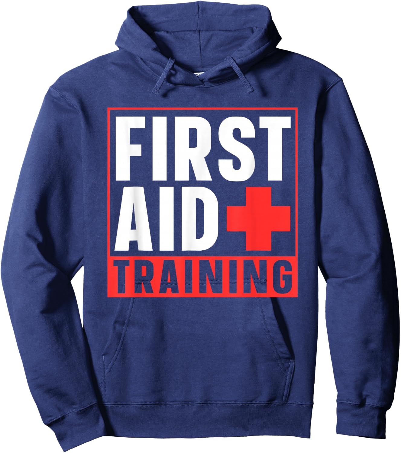 First Aid Training Coach Care Course Emergency Hoodie - Hoodie | Navy