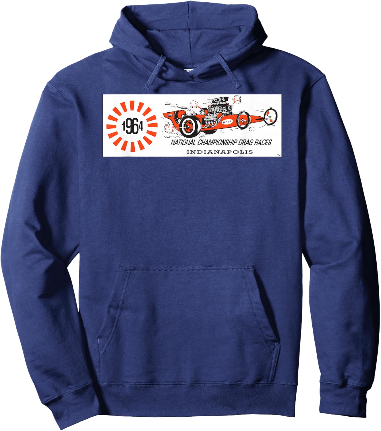NHRA 1964 National Championship Hoodie - Hoodie | Navy