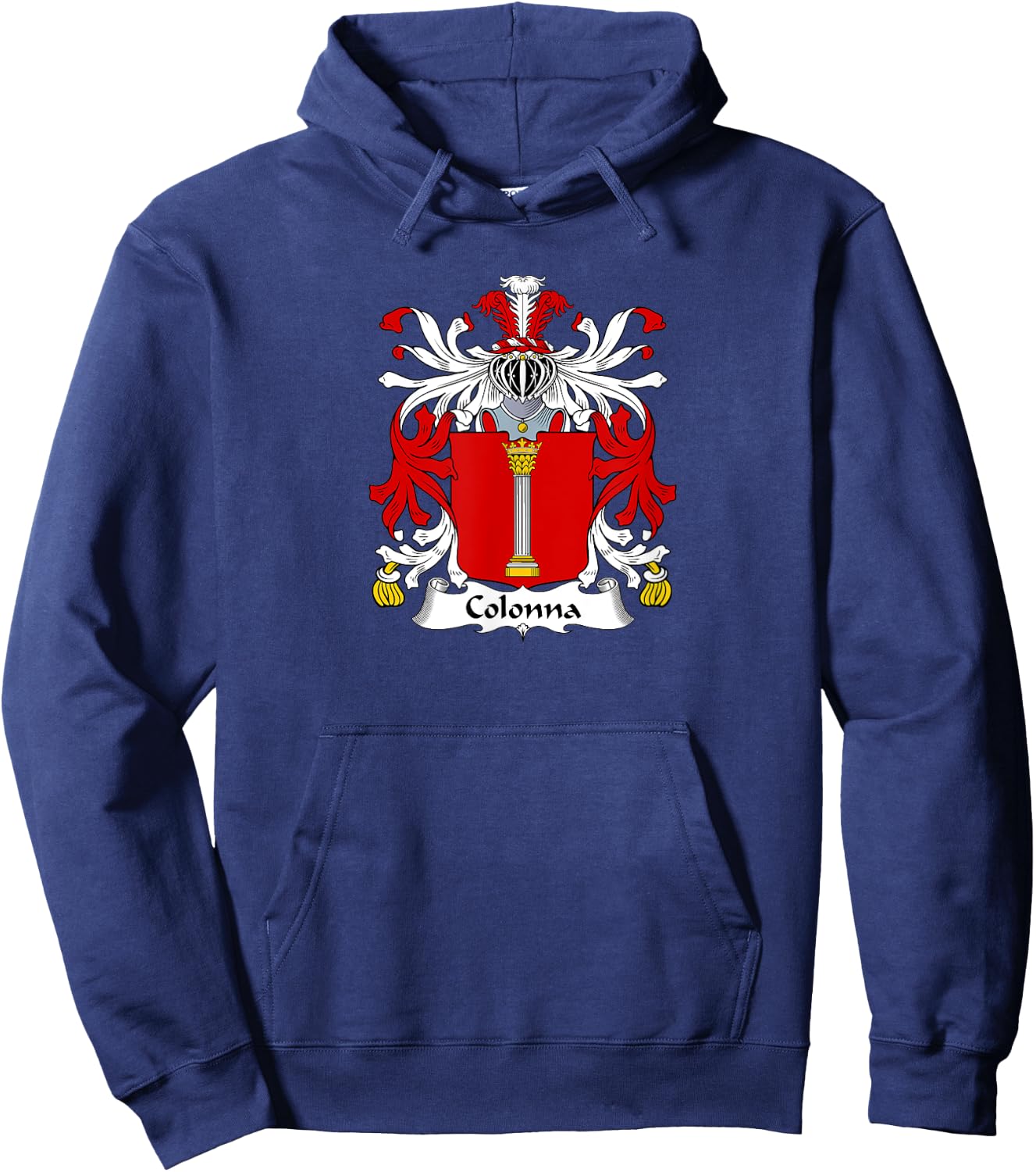 Colonna Coat of Arms - Family Crest Shirt Hoodie - Hoodie | Navy