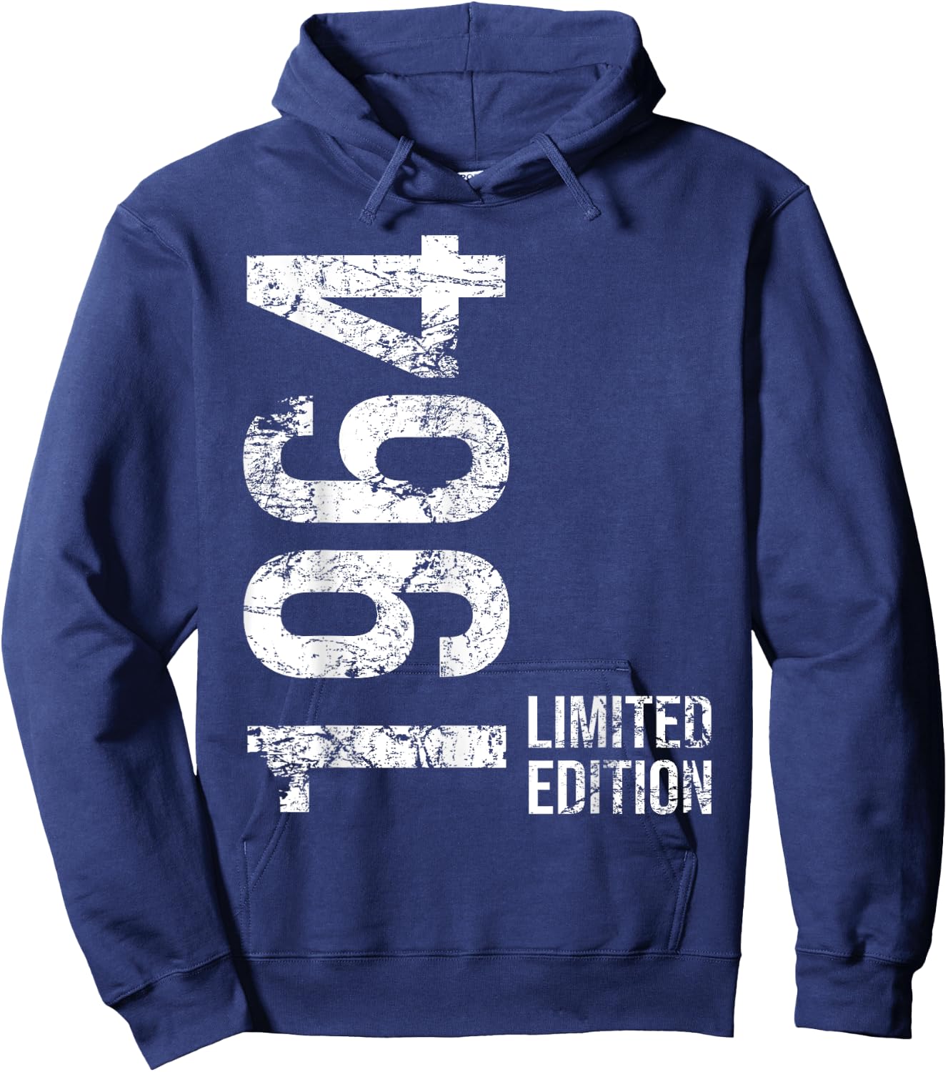 61st Birthday 61 Years Old Man Woman Vintage 1964 Hoodie - Hoodie | Navy