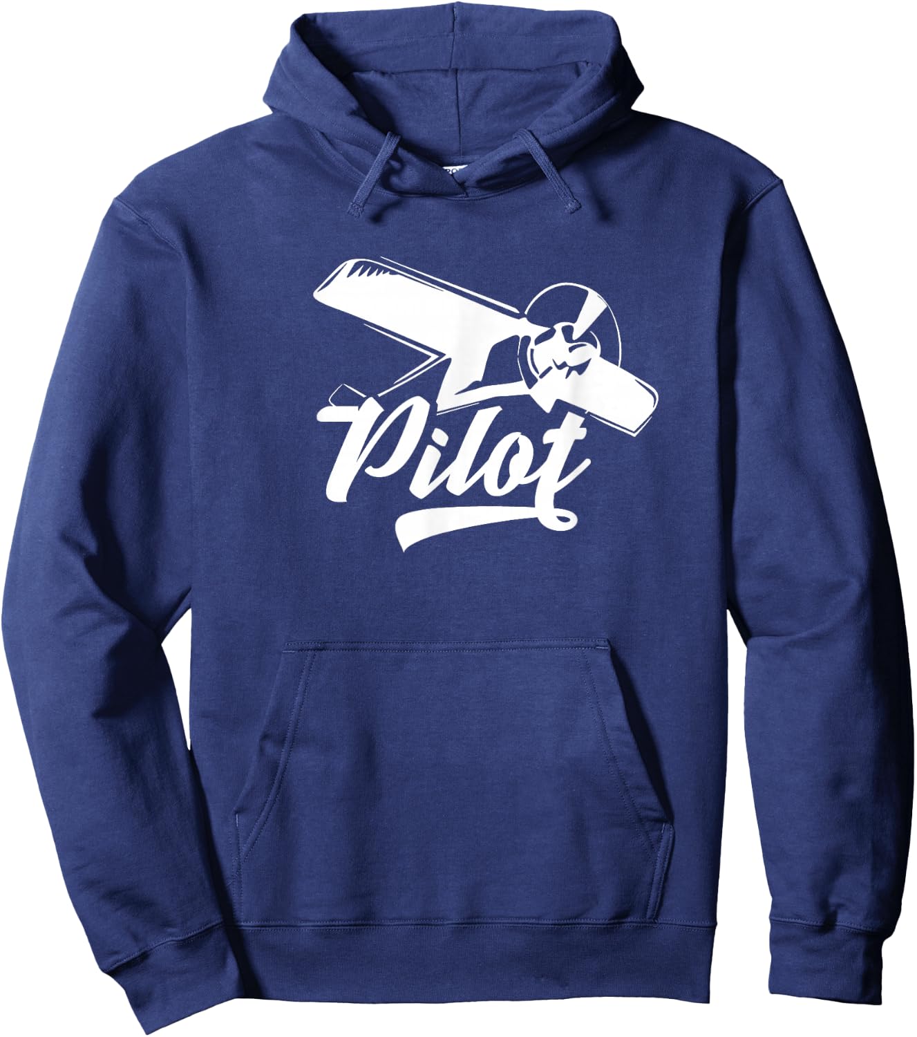 Pilot Aviator Fly Aircraft Airplane Plane Hoodie - Hoodie | Navy