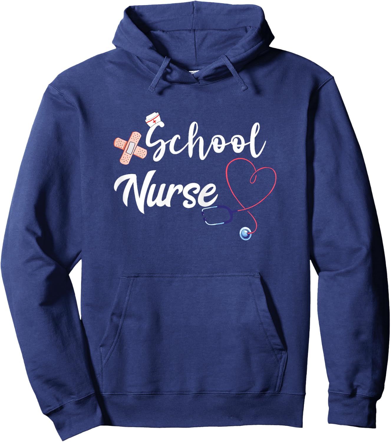 School Nurse Back To School Nursing School Nursing Schooling Hoodie - Hoodie | Navy