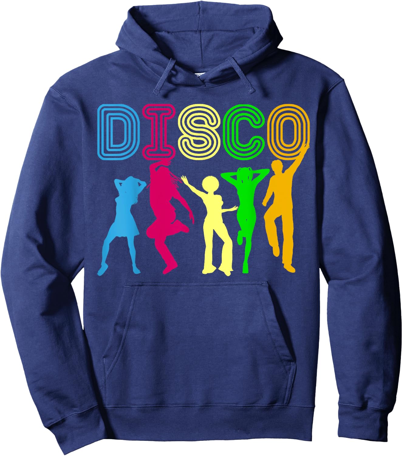 Disco Shirt | Night Club Dancing Retro Vintage Shirt Gift Hoodie - Hoodie | Navy