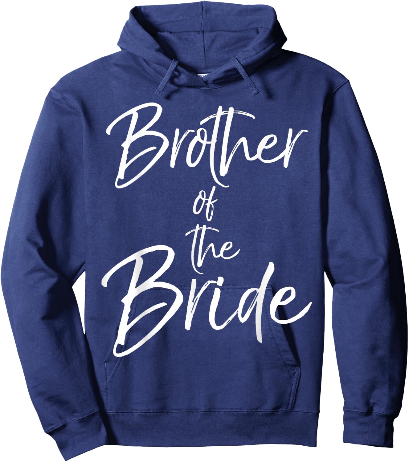 Matching Bridal Party Gifts for Family Brother of the Bride Hoodie - Hoodie | Navy