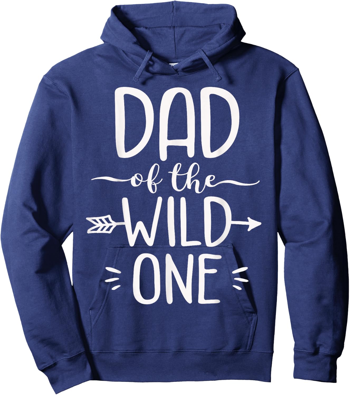 Dad Of The Wild One Shirt Funny 1st Birthday Safari Gift Hoodie - Hoodie | Navy