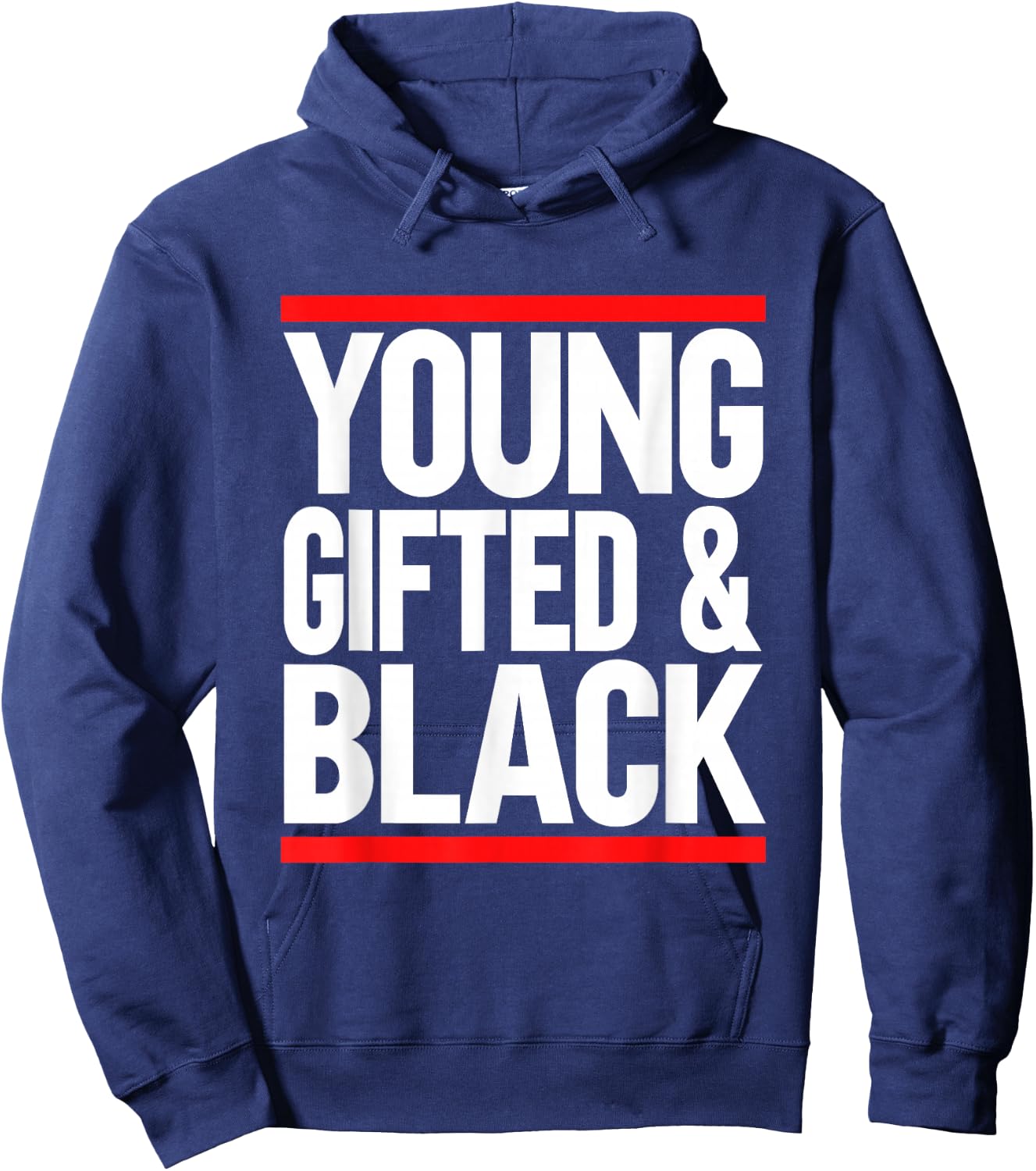 Young Gifted And Black Hoodie - Hoodie | Navy