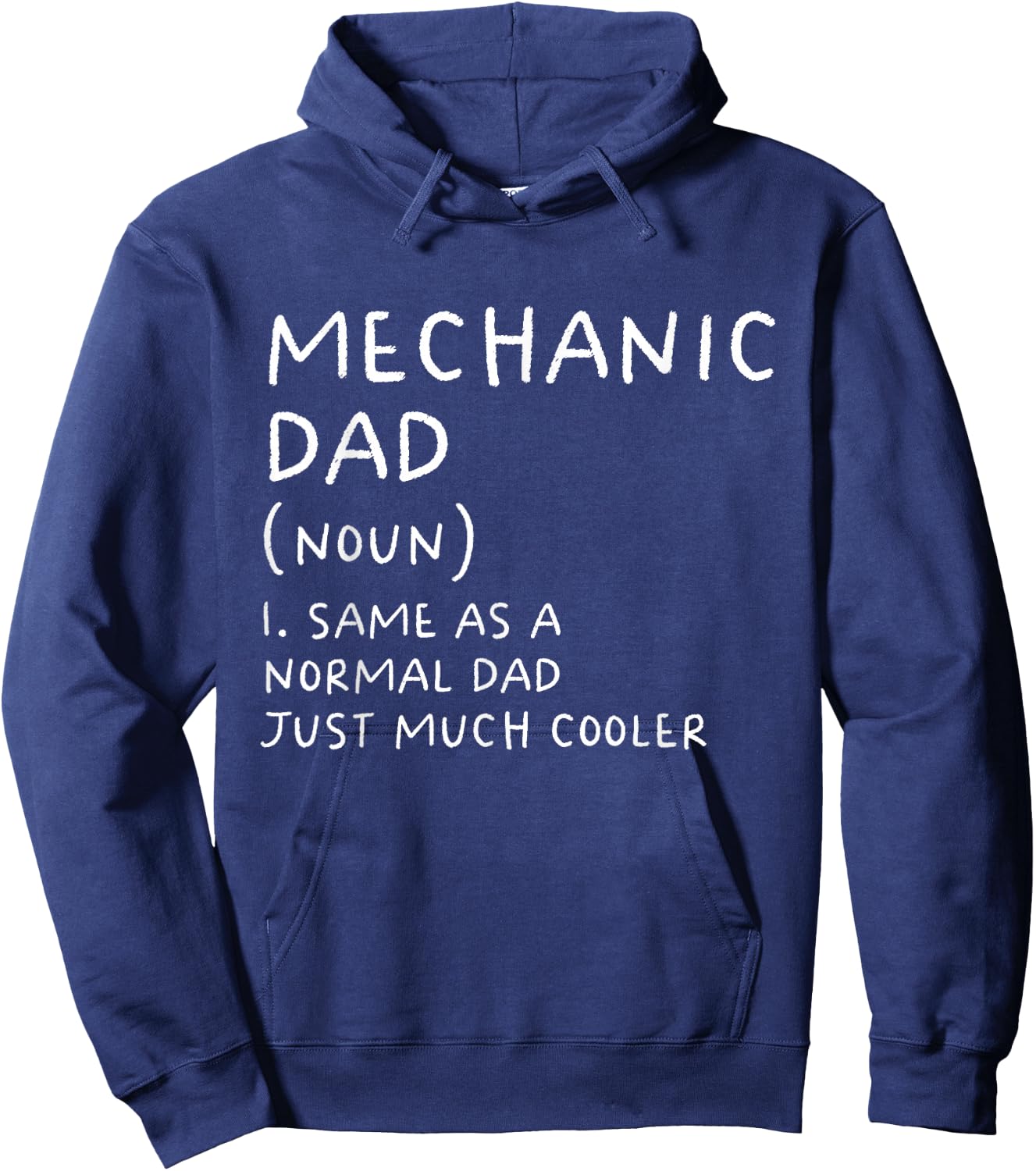Mechanic Dad Definition Funny Garage Car Mechanic Hoodie - Hoodie | Navy