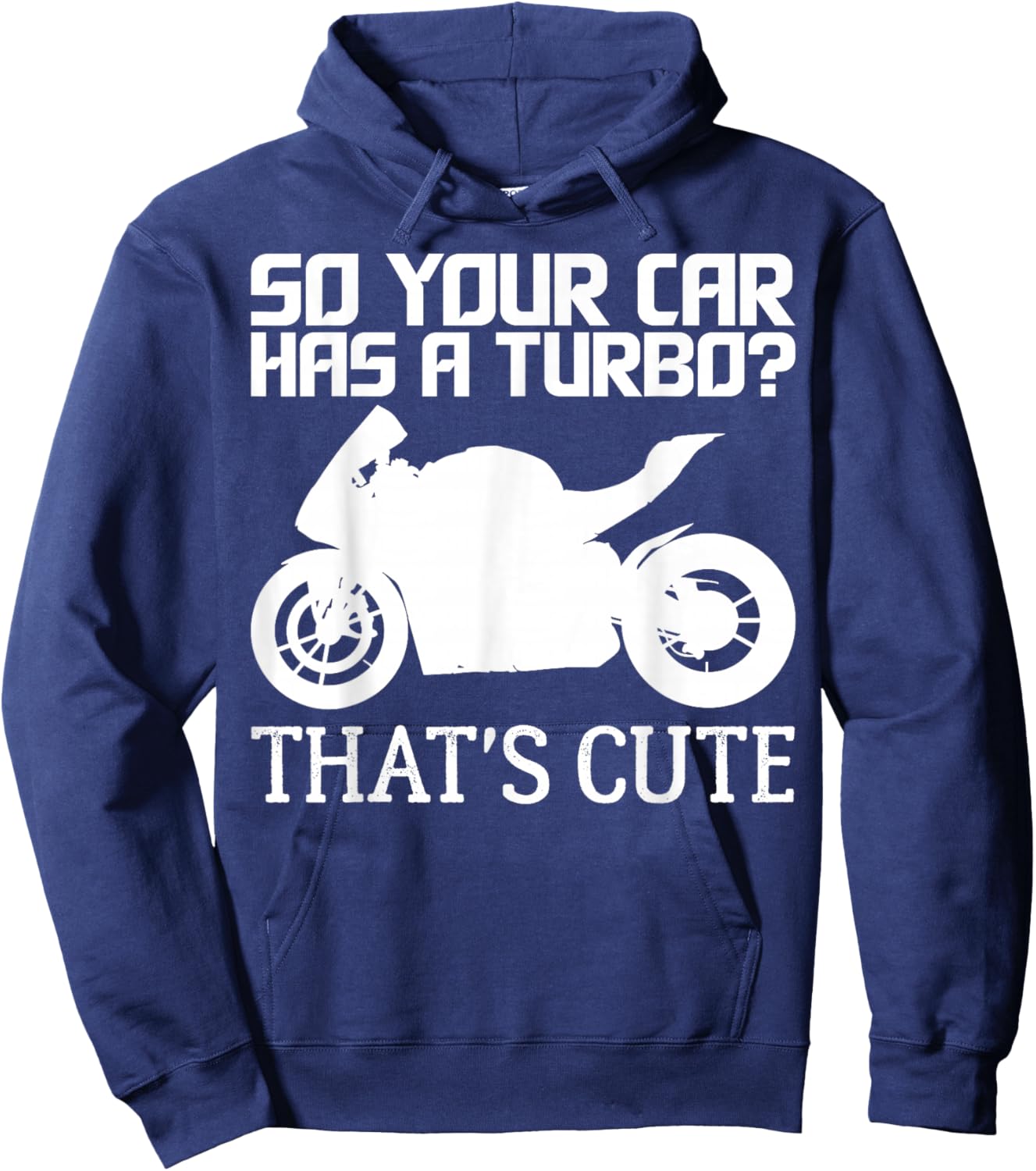 Funny Motorcycle Sportbike Gift Men Women Motorbike Lovers Hoodie - Hoodie | Navy