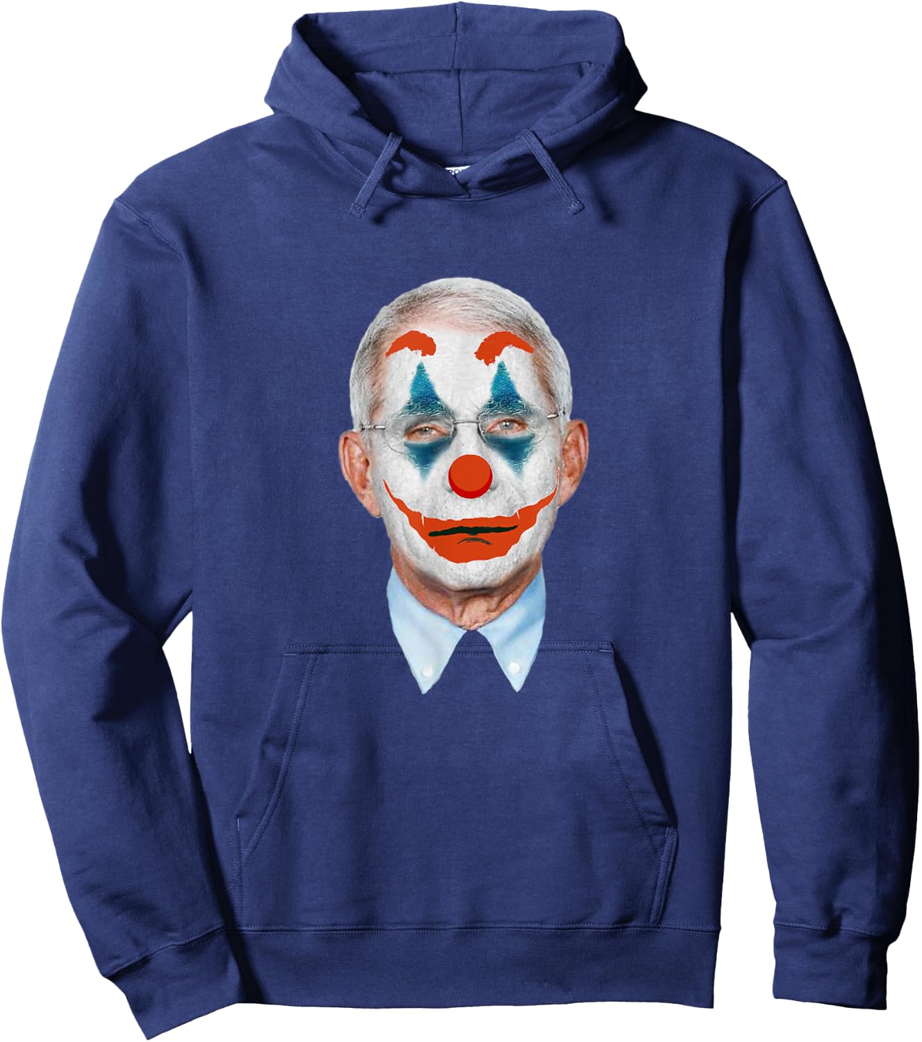 Funny Fauci-The-Clown Arrest Fauci - anti Fauci Men Women Hoodie - Hoodie | Navy
