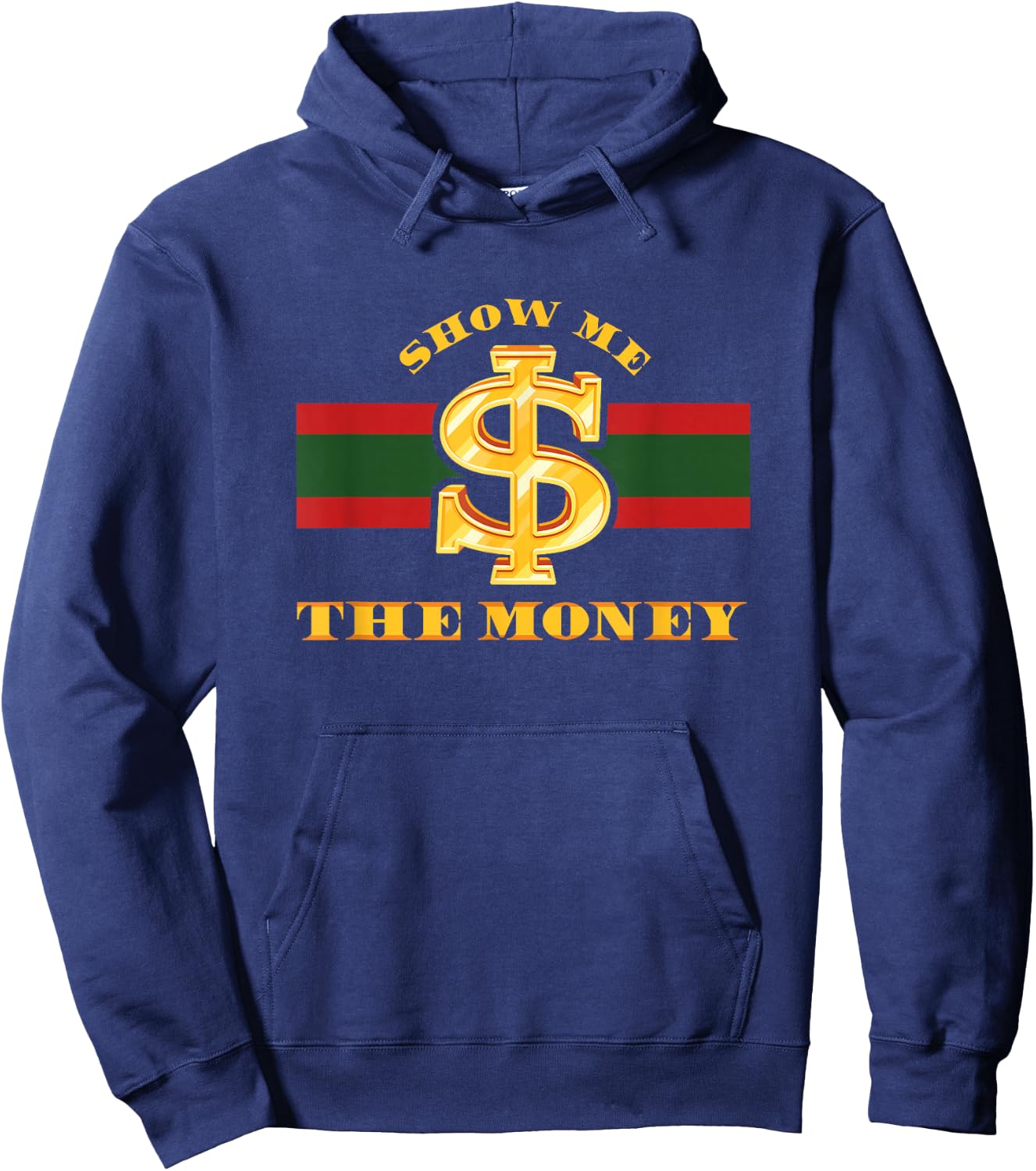 Show Me The Money Business Cash Millionaire Cryptocurrency Hoodie - Hoodie | Navy