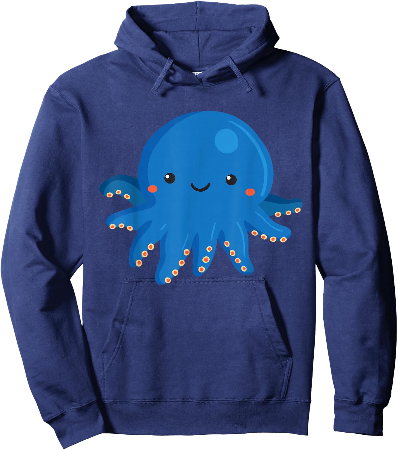 Kids Octopus Shirt Cute Girls and Boys Octopus Hoodie - Hoodie | Navy