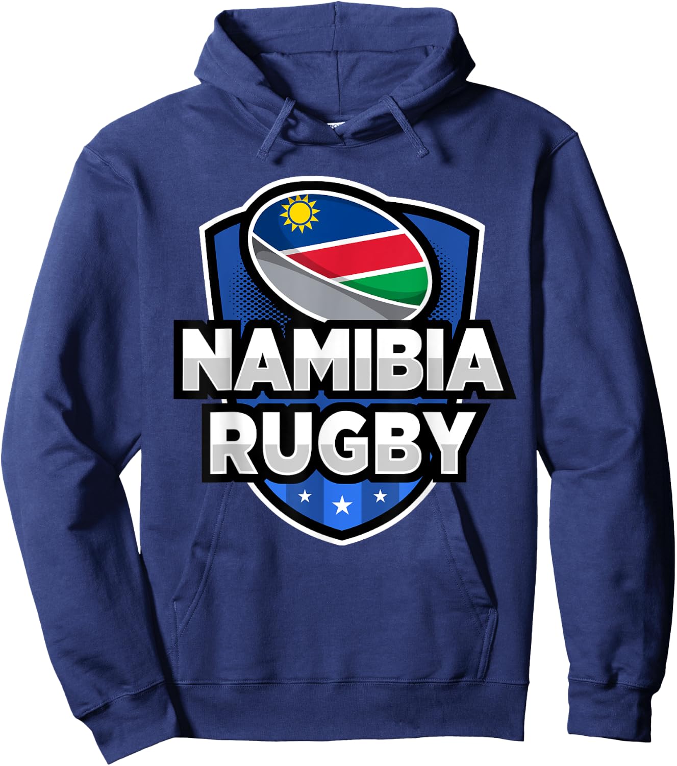 Love Namibia Rugby Namibian Team Jersey Hoodie - Hoodie | Navy