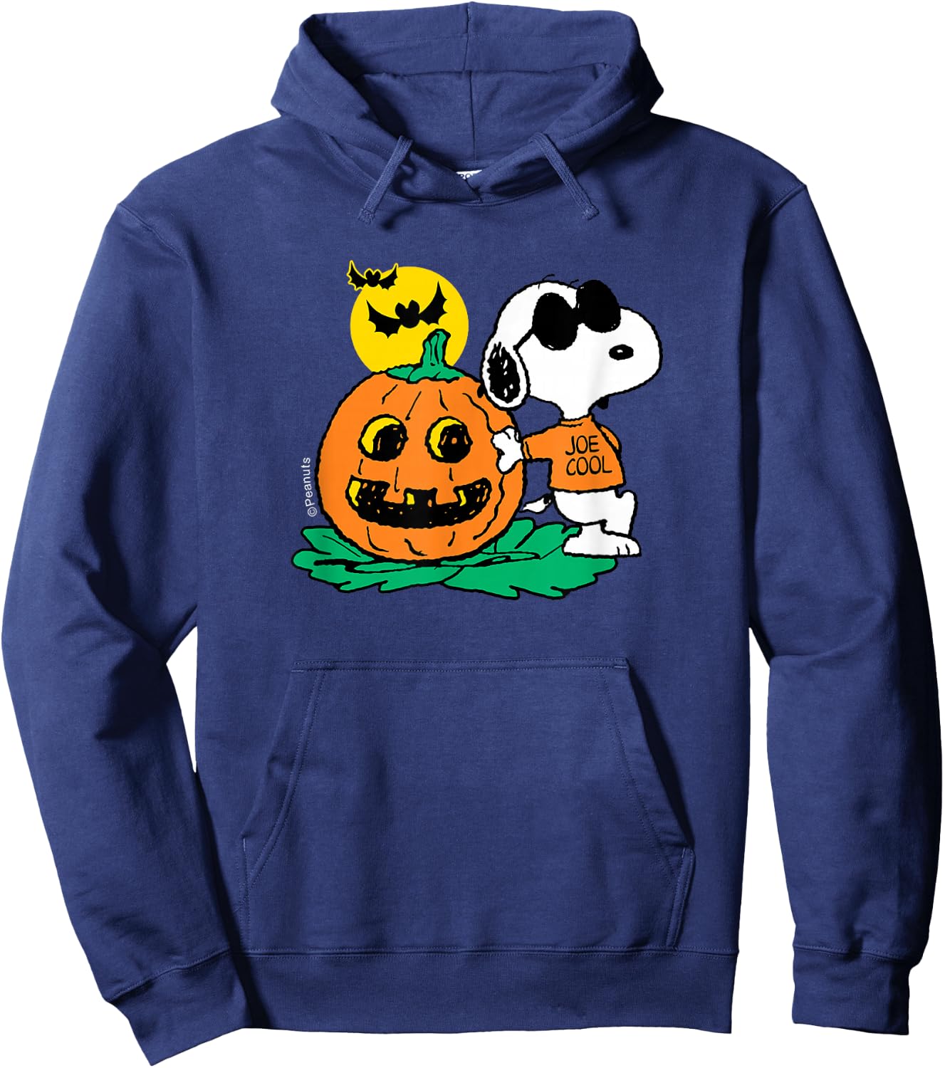 Peanuts - Halloween - Joe Cool Hoodie - Hoodie | Navy