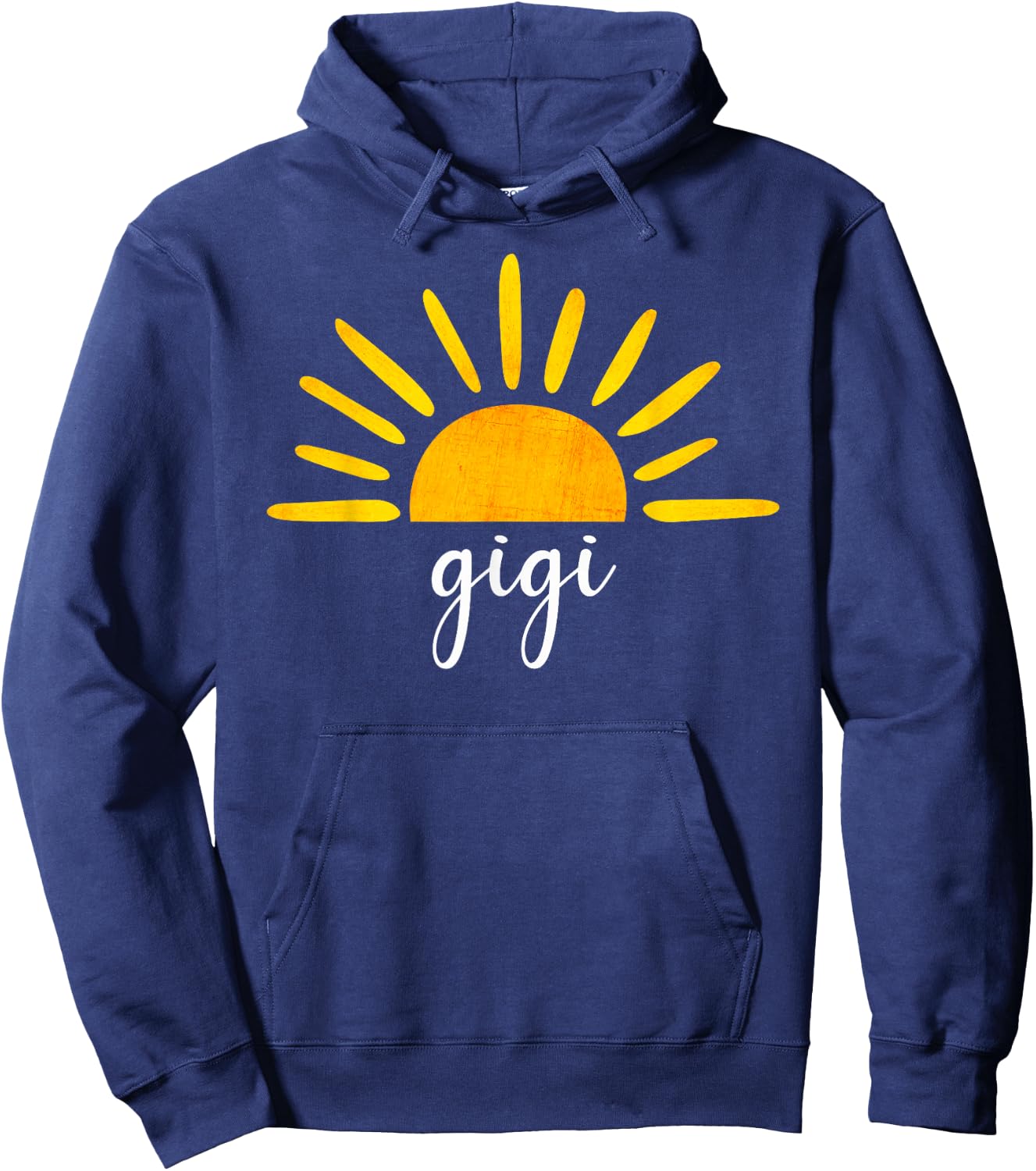 Gigi of The Birthday First Trip Around the Sun Birthday Hoodie - Hoodie | Navy