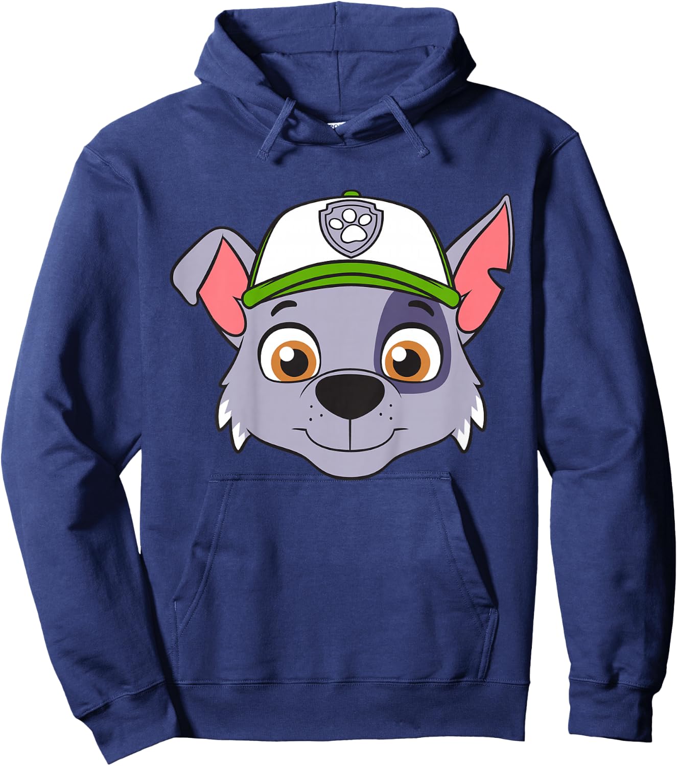 Kids PAW Patrol Large Rocky Character Hoodie - Hoodie | Navy