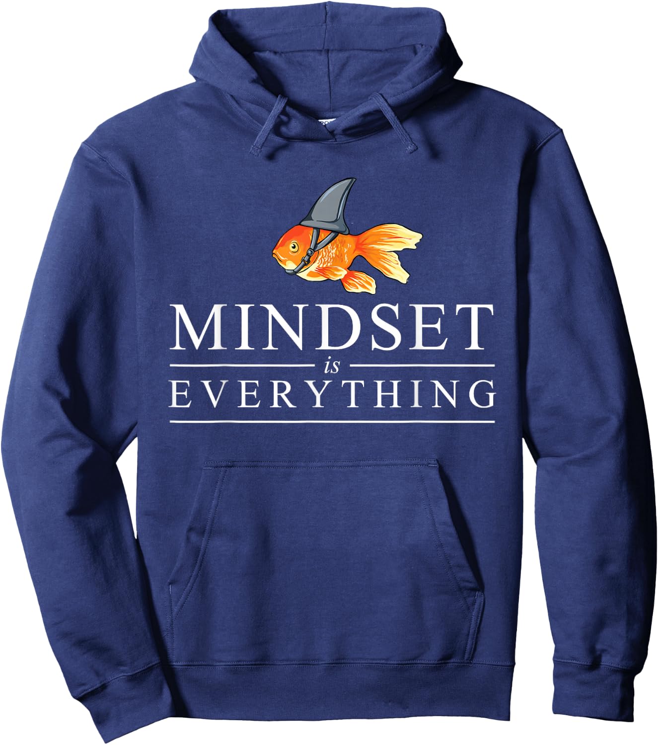 Mindest is Everything - Motivational Quote Inspiration Small Hoodie - Hoodie | Navy