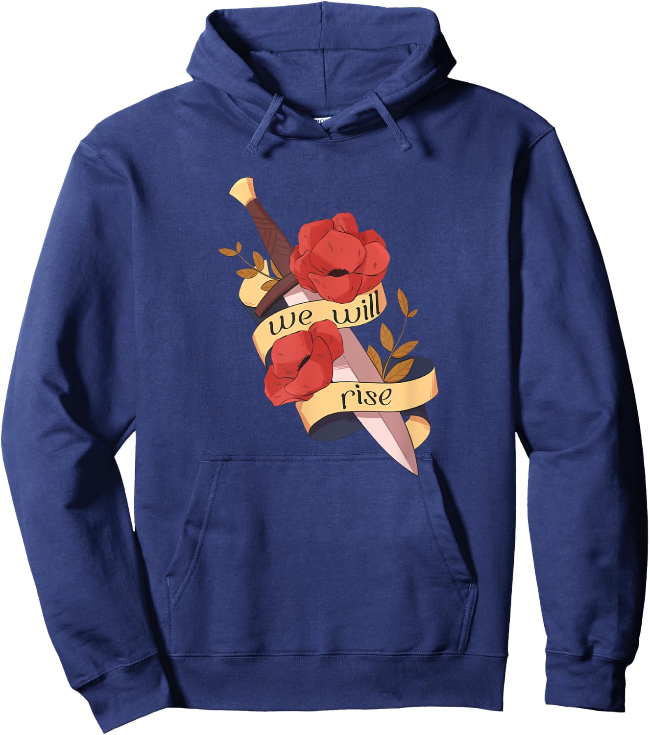 We Will Rise | From Blood and Ash Kingdom Of Flesh and Fire Hoodie - Hoodie | Navy