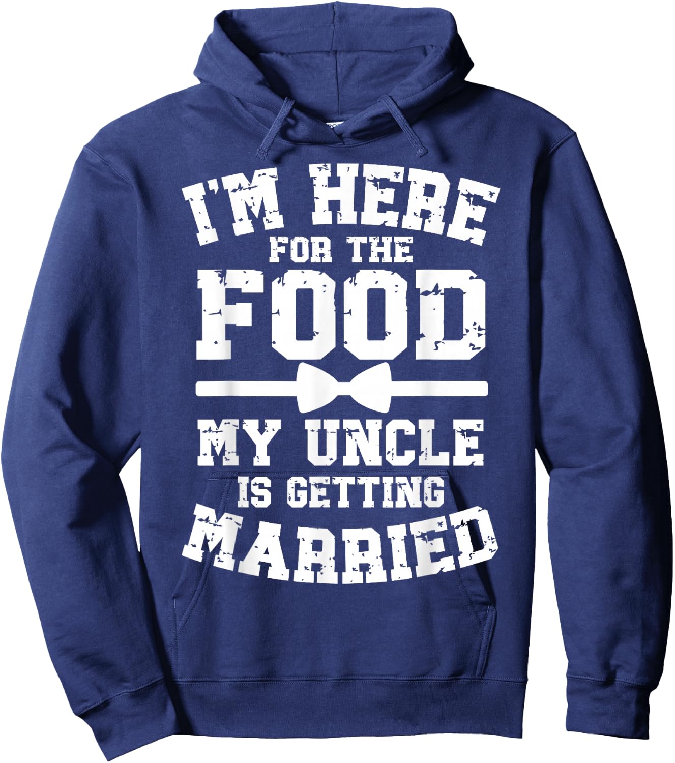 My Uncle is Getting Married Groom's Nephew of The Groom Hoodie - Hoodie | Navy