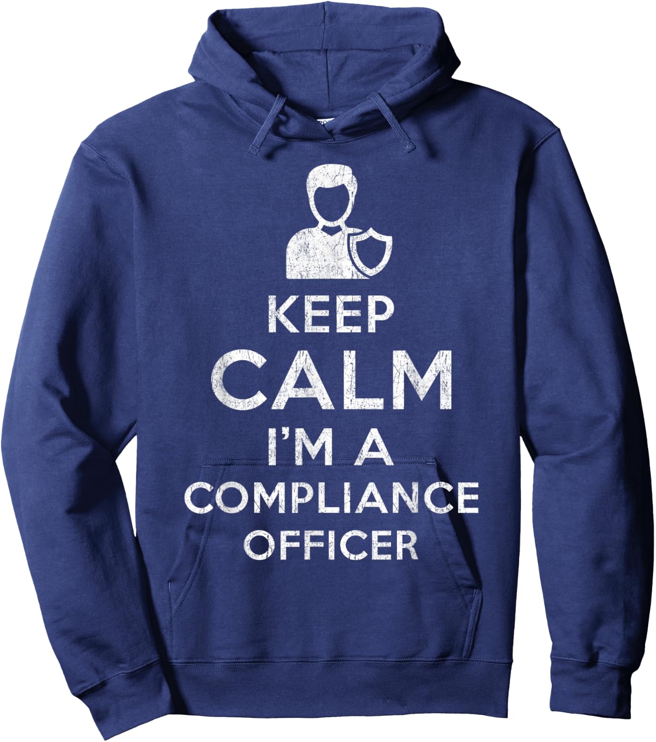 Keep calm I´m a Compliance Officer - Compliance Officer Hoodie - Hoodie | Navy