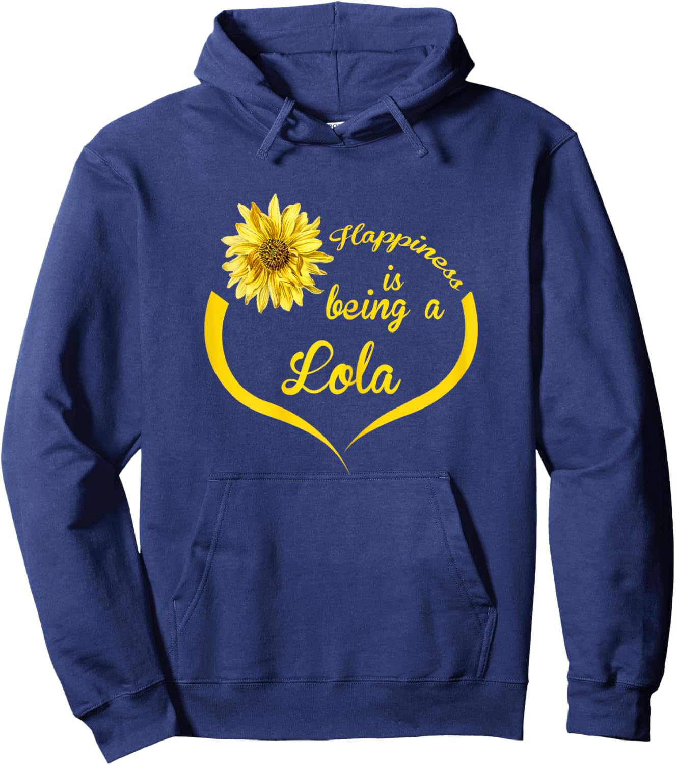 Lola Design: Happiness Is Being A Lola Hoodie - Hoodie | Navy