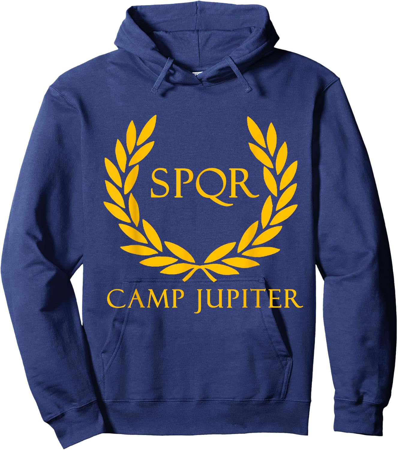 SPQR Senatus Populus Que Romanus Camp of Jupiter Hoodie - Hoodie | Navy