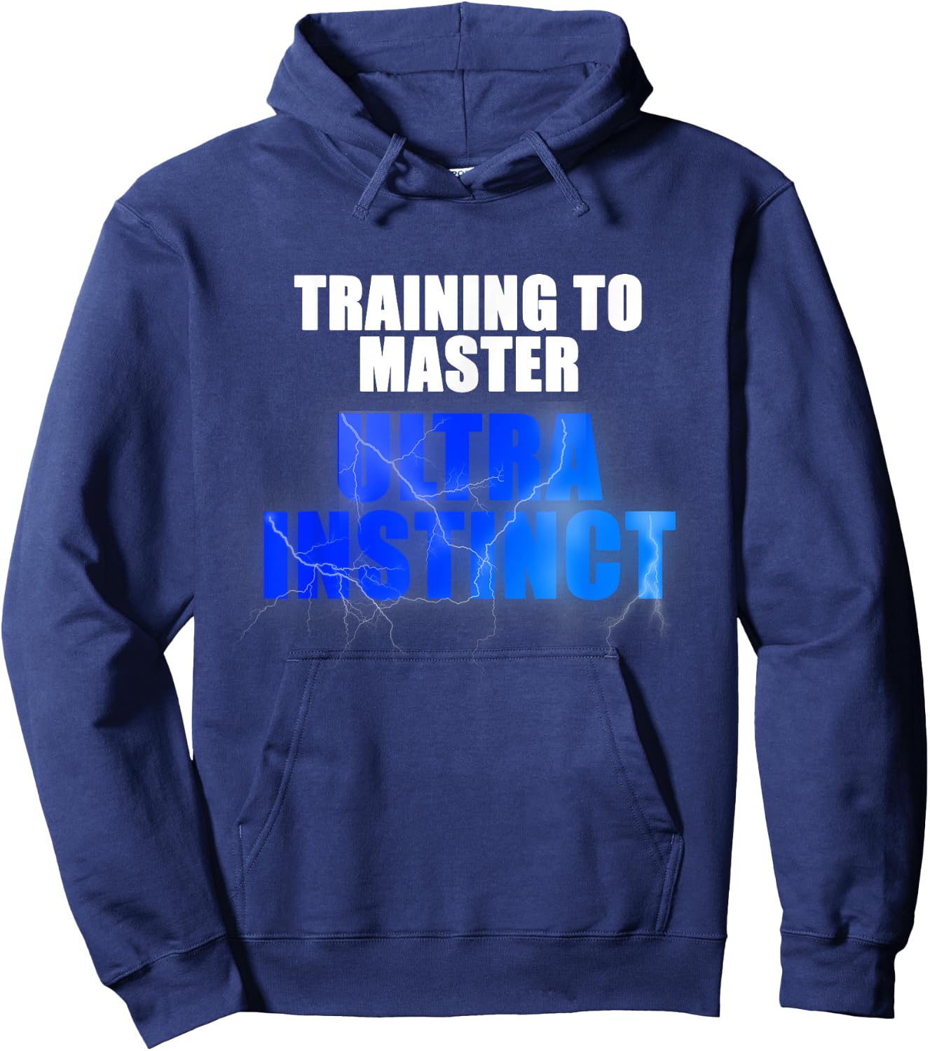 Ultra Instinct Training Gym Workout Anime Manga Shirt Hoodie - Hoodie | Navy