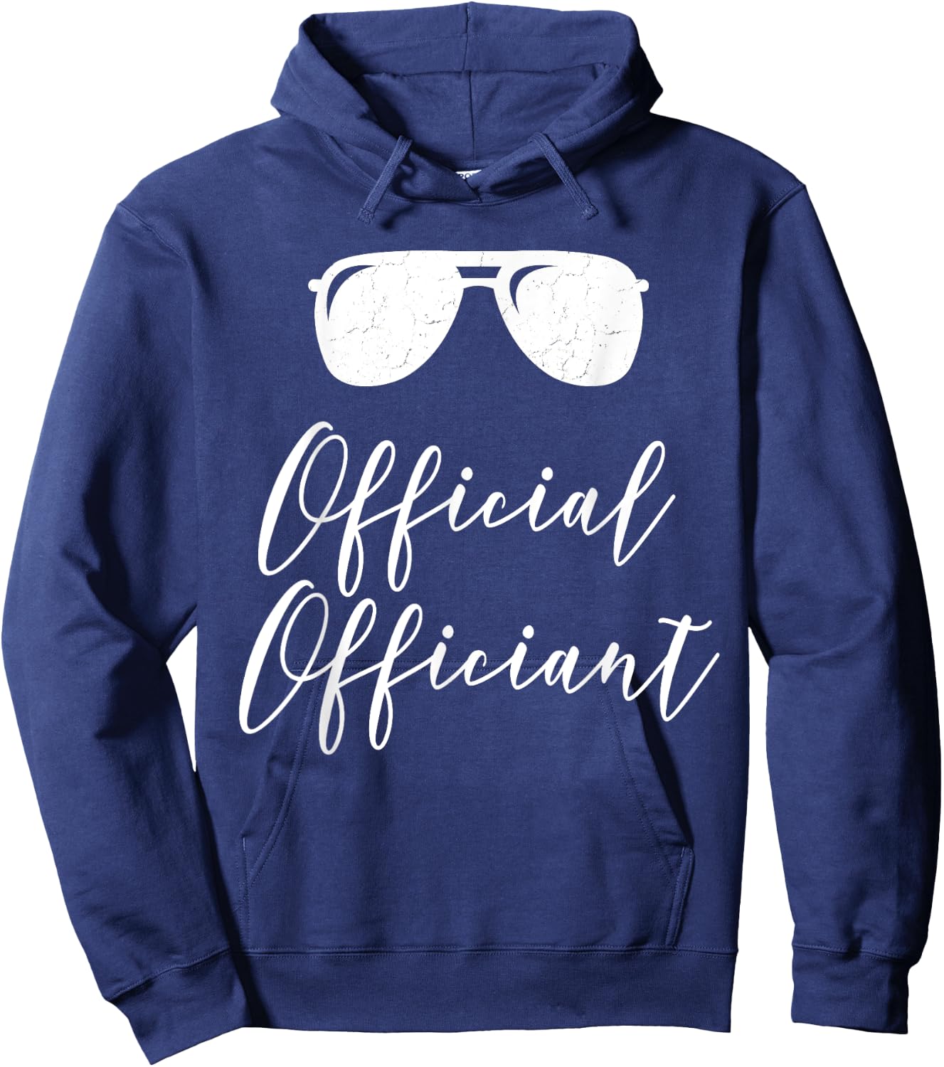 Official Officiant Wedding Officiant Proposal Hoodie - Hoodie | Navy