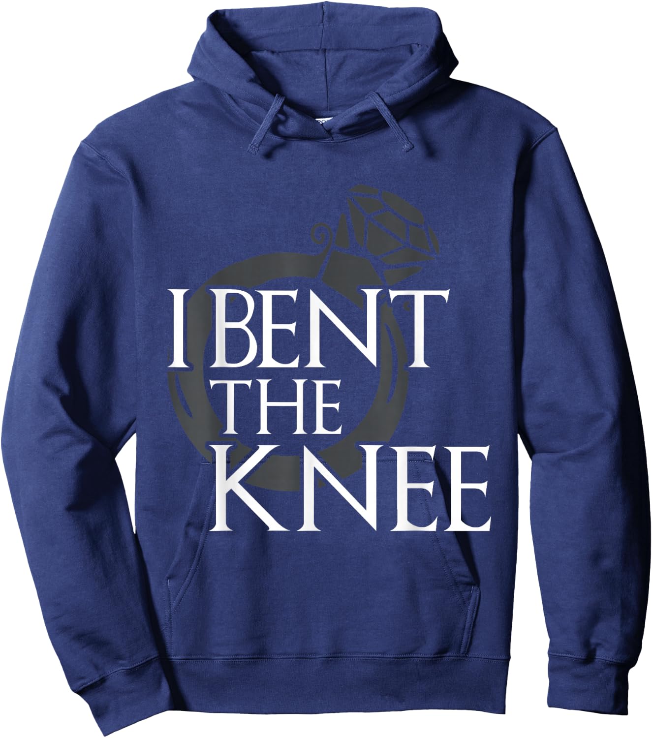 I Bent The Knee Groom To Be Bachelor Engagement Party Gift Hoodie - Hoodie | Navy