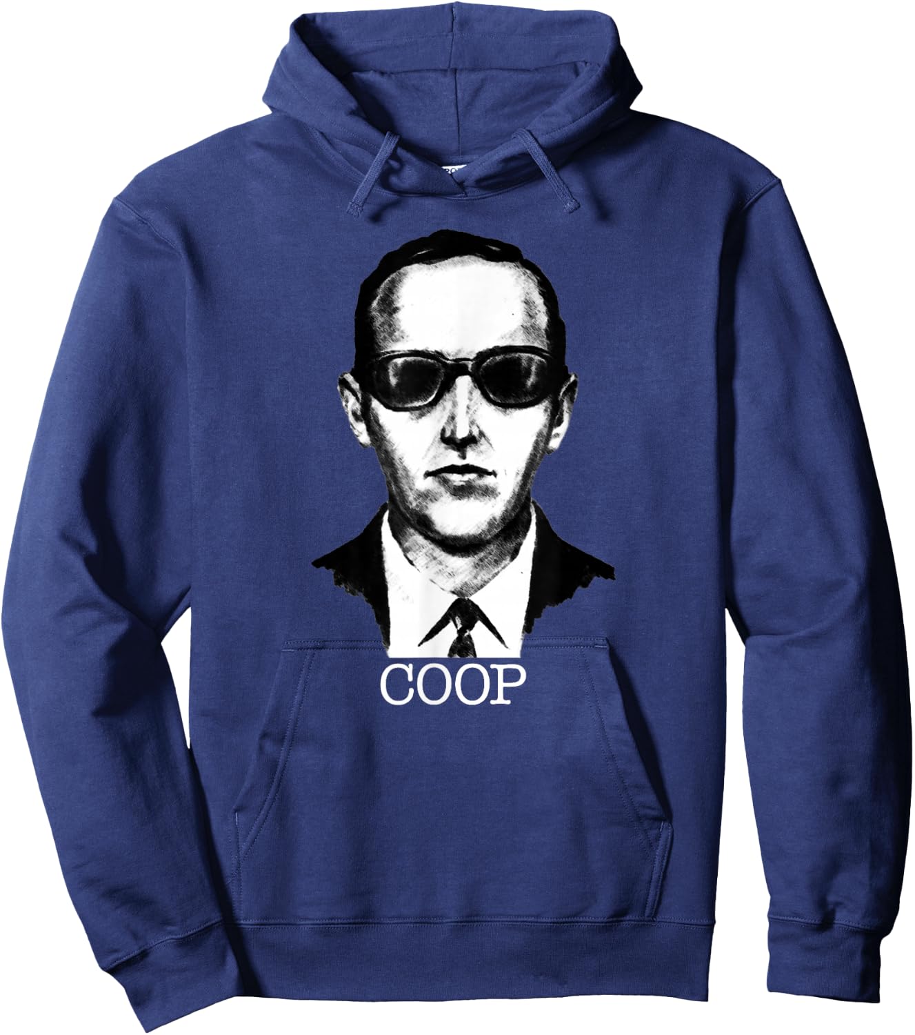 D. B. Cooper, Cool Design, The Coop, Artists Impression Hoodie - Hoodie | Navy