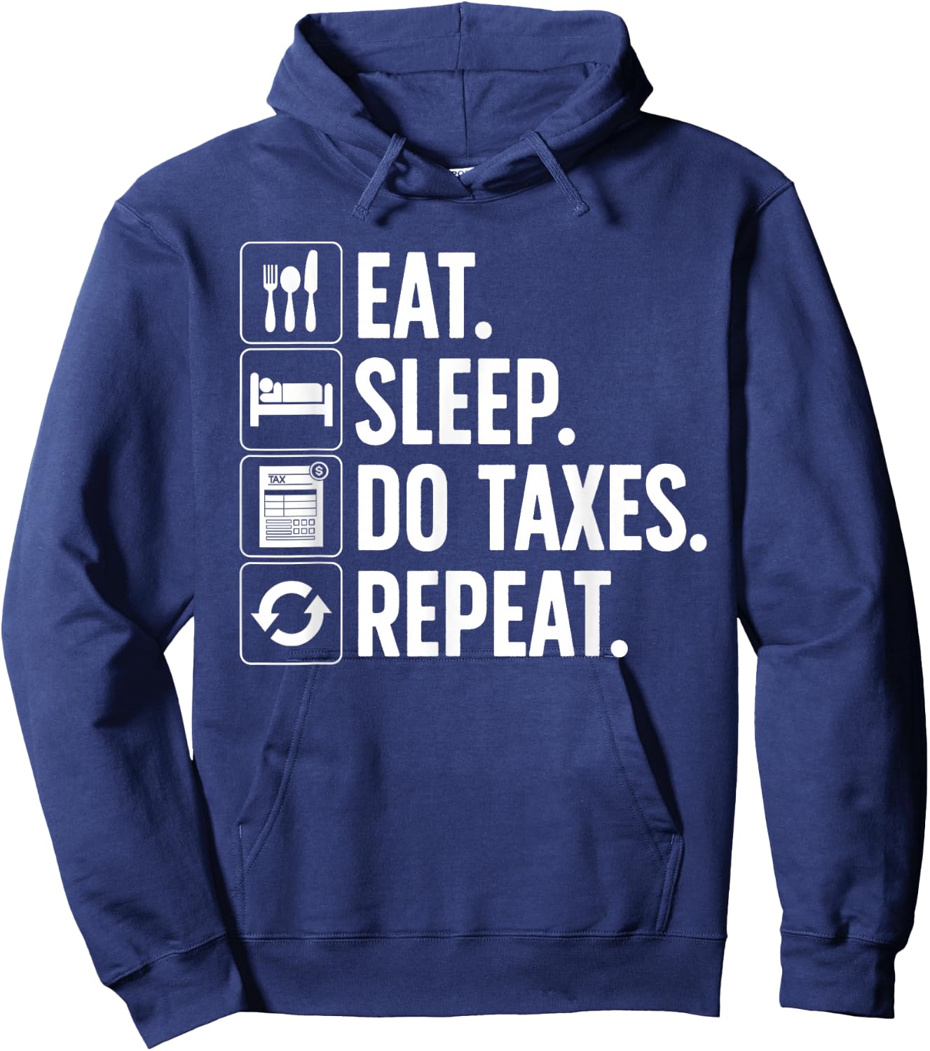 Cute Accountant Design Women Accountant Accounting Hoodie - Hoodie | Navy