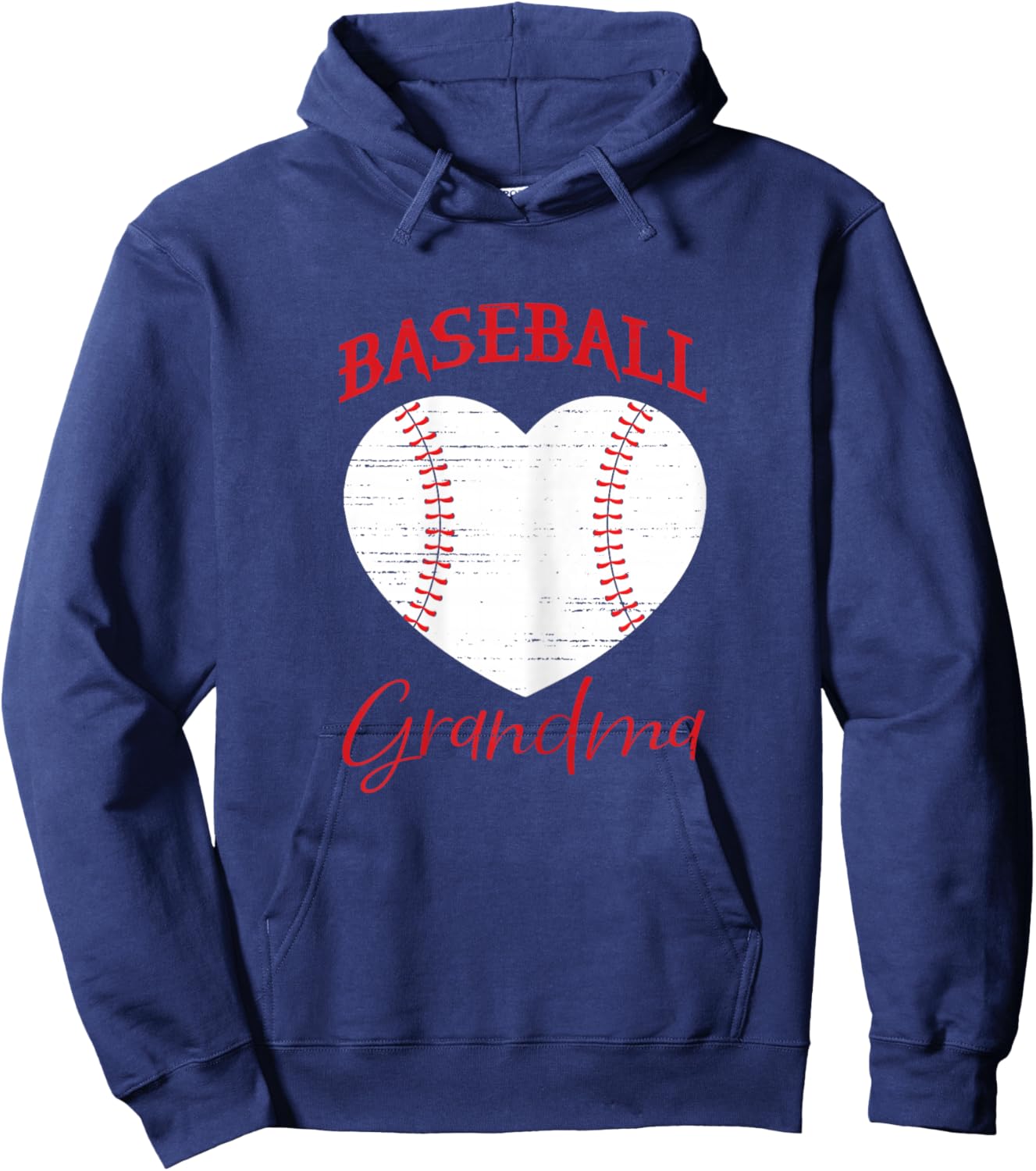 Baseball Grandma Matching Baseball family Hoodie - Hoodie | Navy