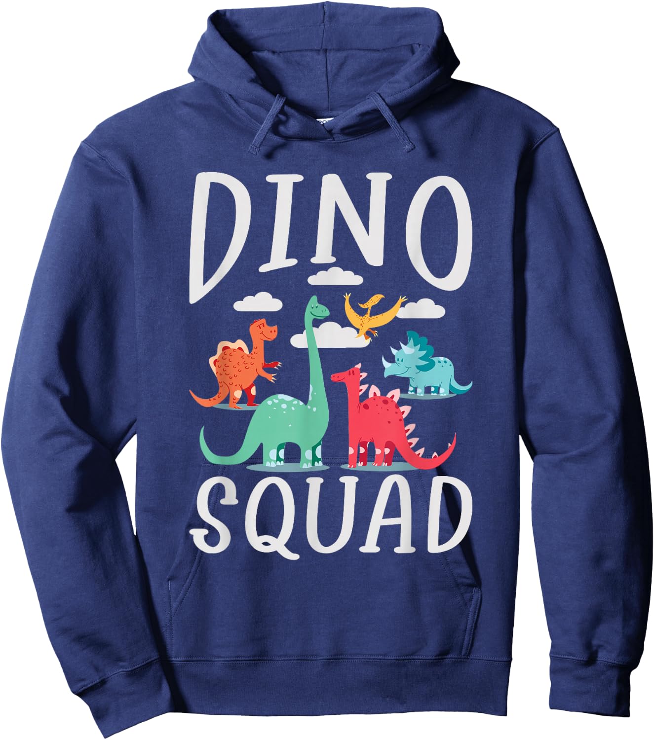 Dino Squad Fossils Dinsosaur Hoodie - Hoodie | Navy