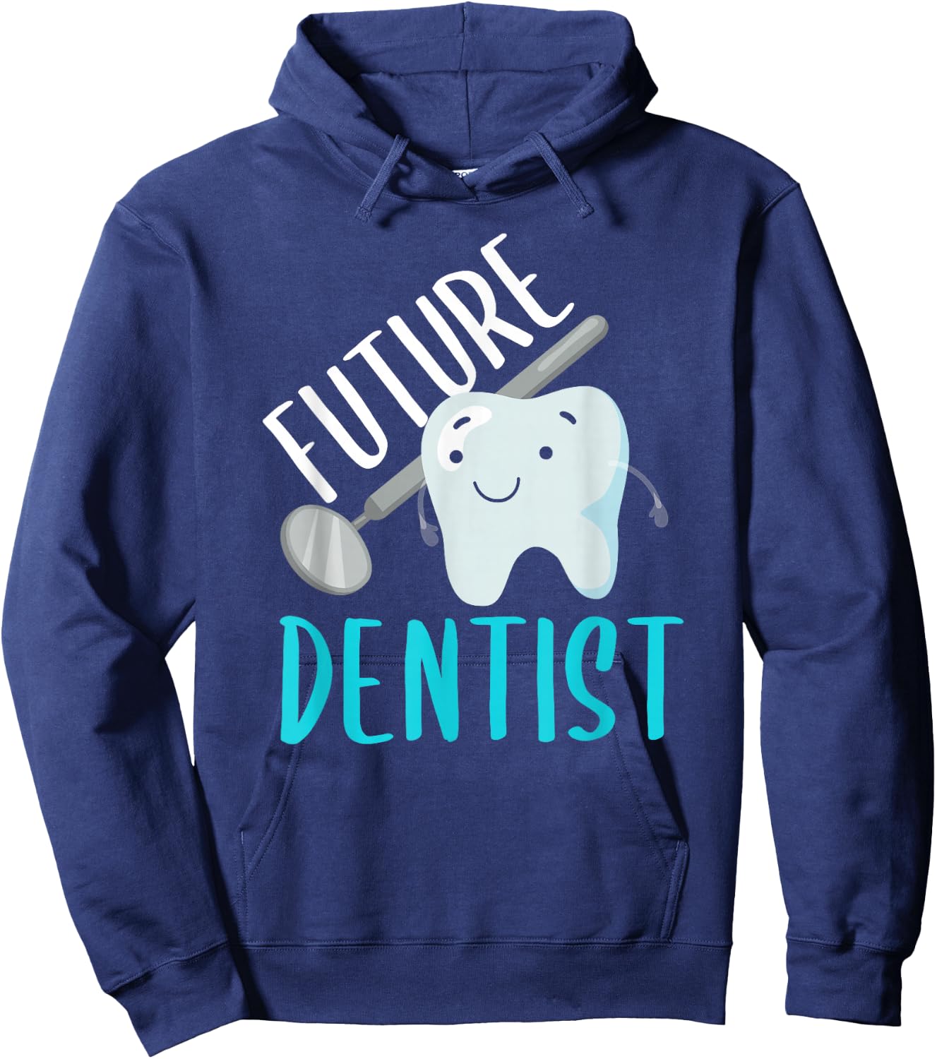 Future Dentist Shirt Funny Becoming a Dentist Tooth Gift Hoodie - Hoodie | Navy