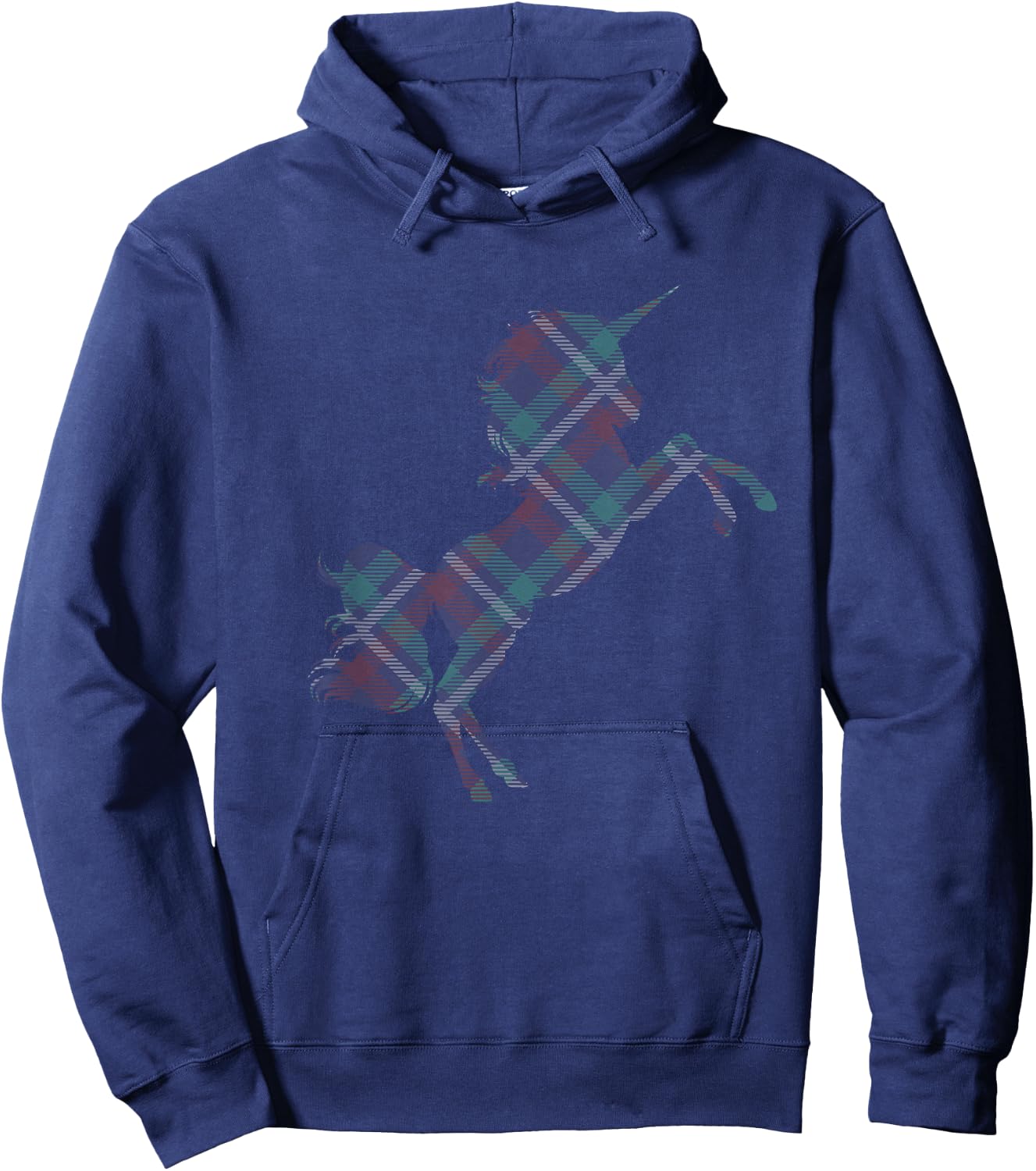 Scotland Flag Scottish Unicorn Hoodie - Hoodie | Navy