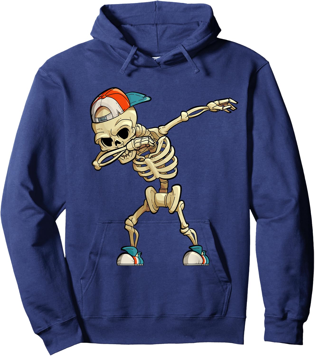 Dabbing Skeleton Funny Dab Kids Dabbing Hoodie - Hoodie | Navy