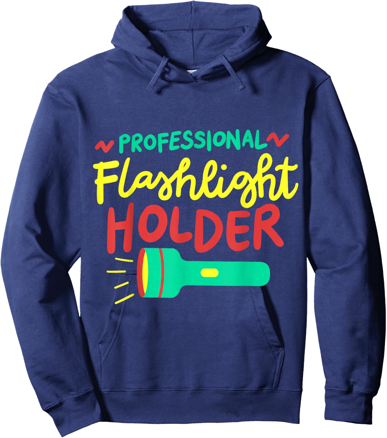 Professional Flashlight Holder Hoodie - Hoodie | Navy